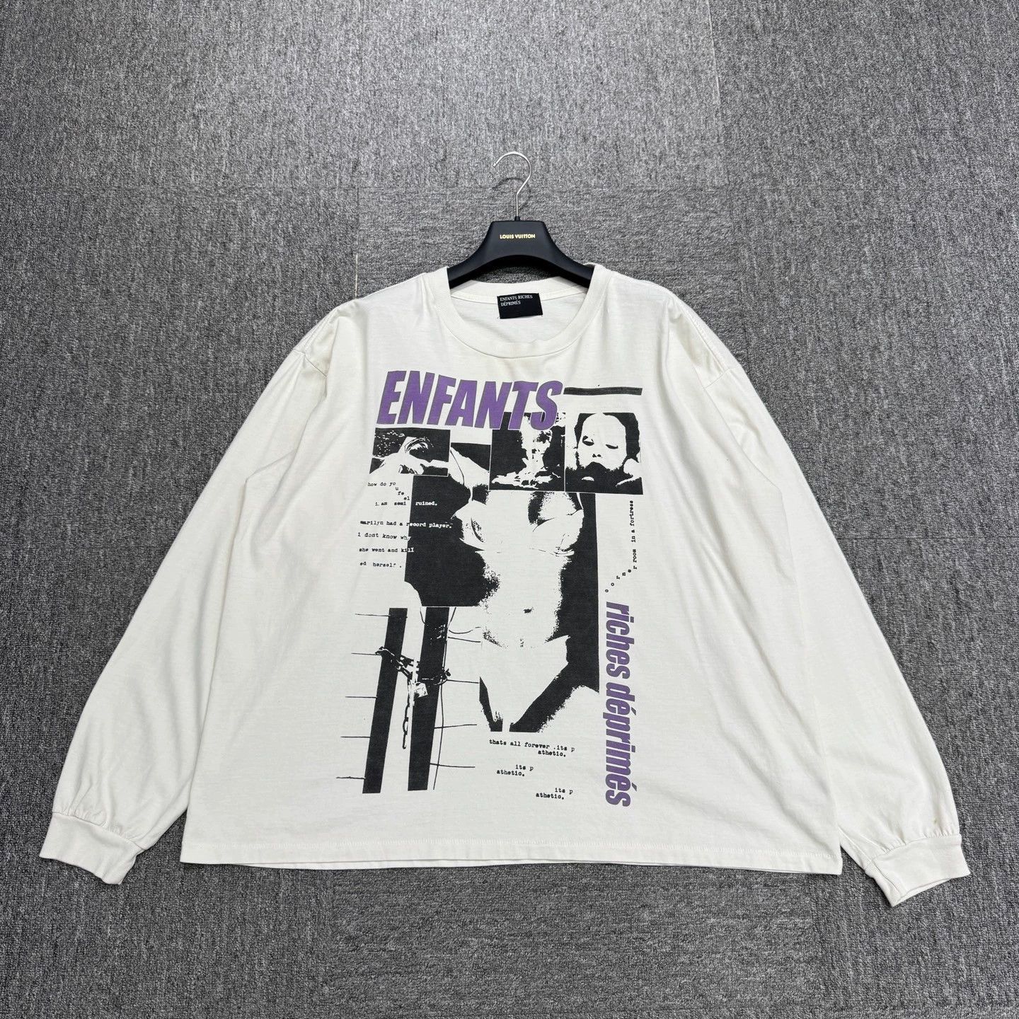Enfants Riches Deprimes White XL Long-Sleeve Graphic Print Shirt Size US XL / EU 56 / 4 - 1 Thumbnail