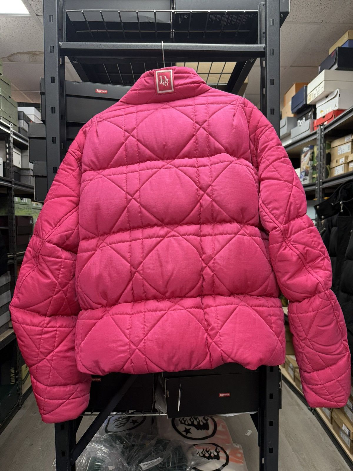 Dior Dior Pink Puffer Jacket Size US L / EU 52-54 / 3 - 2 Thumbnail
