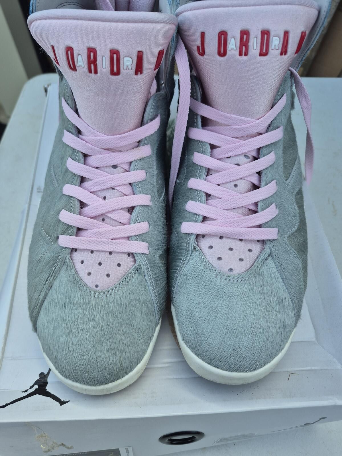Jordan Brand Air Jordan 7 Retro SE Neutral Grey White Hare 2.0 Size 13 Size US 9 / EU 42 - 2 Thumbnail