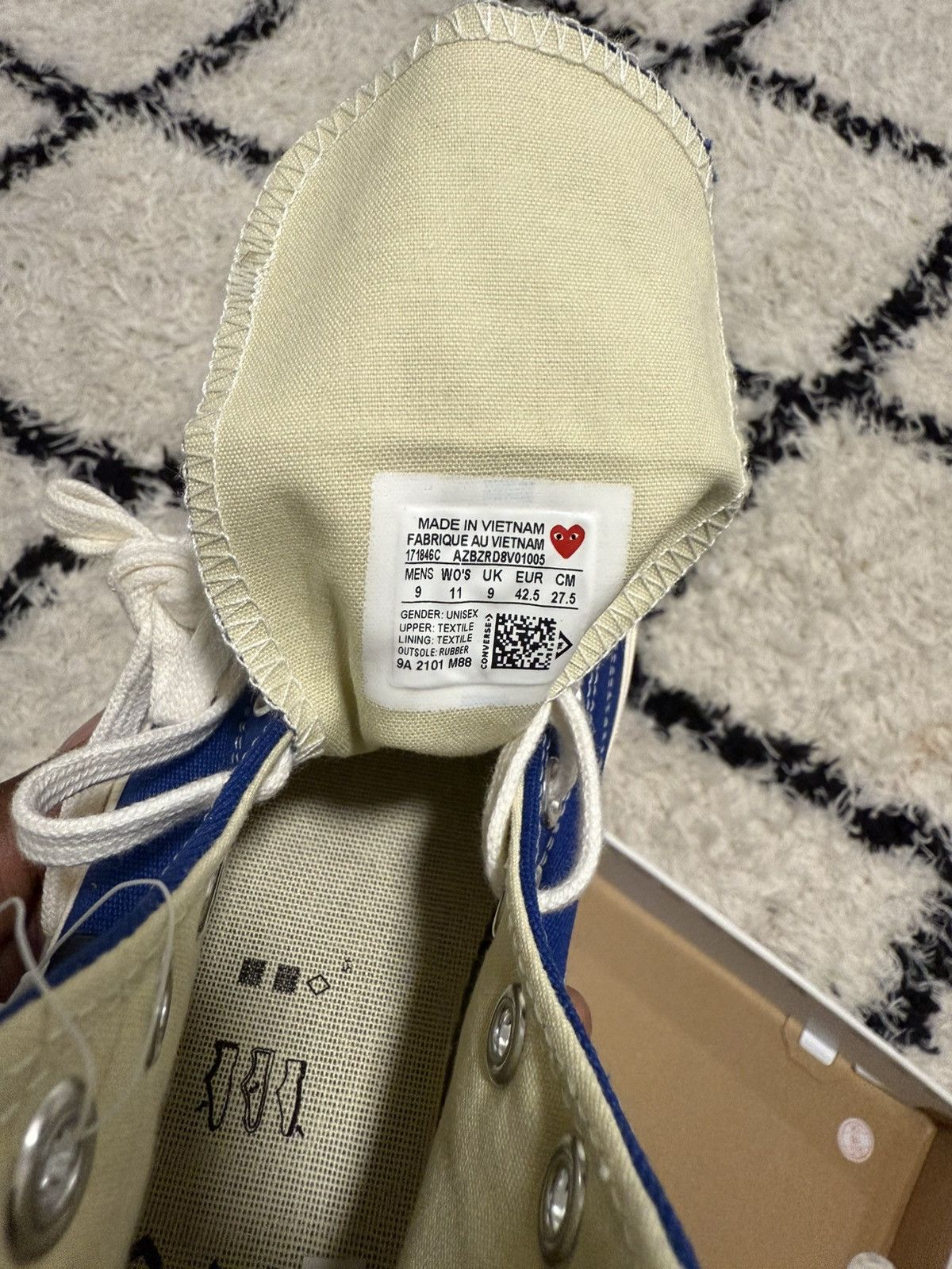Comme des Garcons PLAY Comme des Garcons Converse Size US 9 / EU 42 - 8 Thumbnail