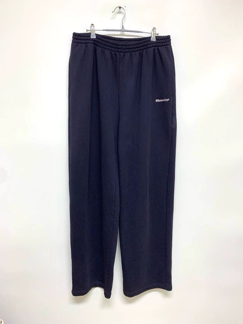 Balenciaga Balenciaga size M Solid logo monogrammed embroidered slack Size US 27 - 1 Thumbnail