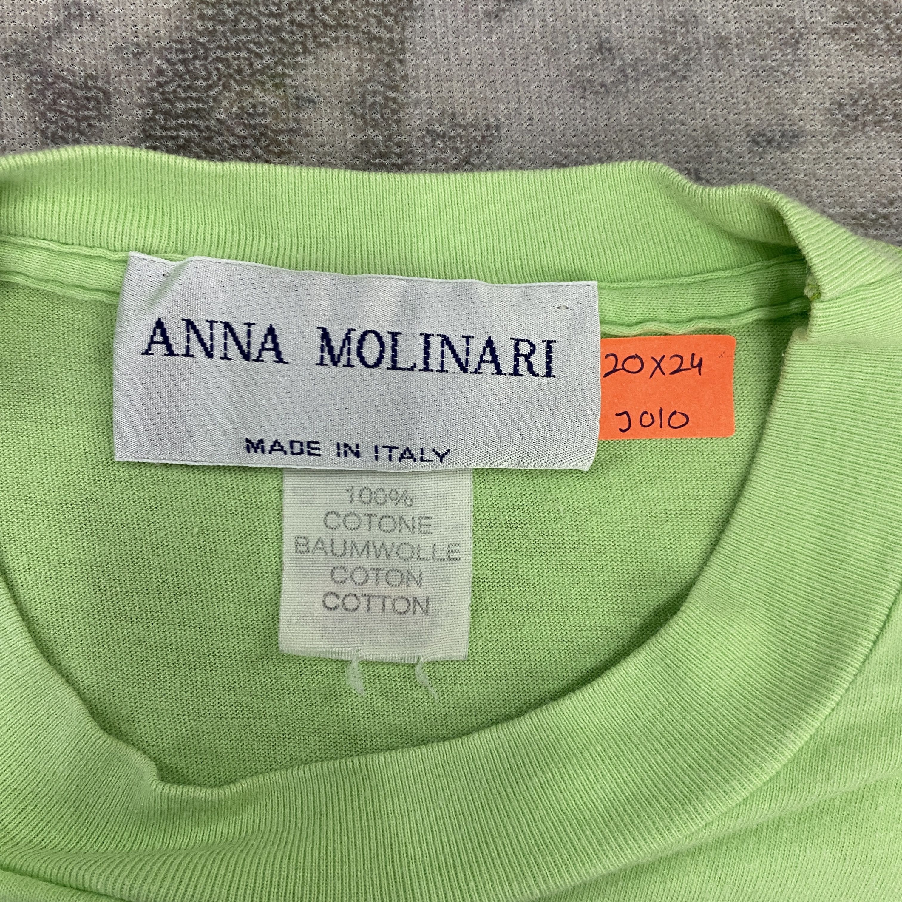 Vintage Vintage Anna Molinari T Shirt - J010 Size US M / EU 48-50 / 2 - 4 Thumbnail