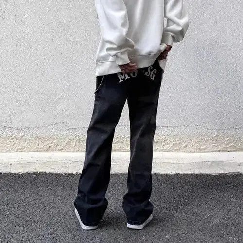 Japanese Brand Street hip hop cross print jeans Size US 32 / EU 48 - 1 Thumbnail