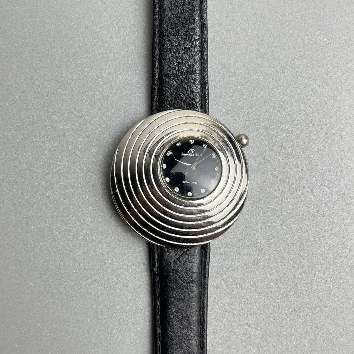 Designer × Japanese Brand × Vintage Diamond Dior Sapphire Coated Unique Watch Size ONE SIZE - 1 Thumbnail