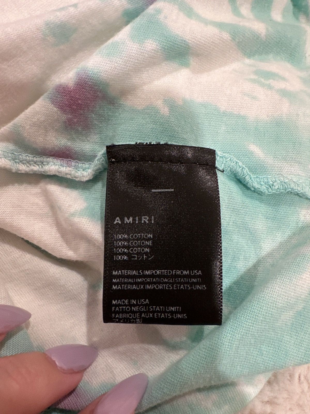 Amiri amiri t shirt Size US XL / EU 56 / 4 - 4 Thumbnail