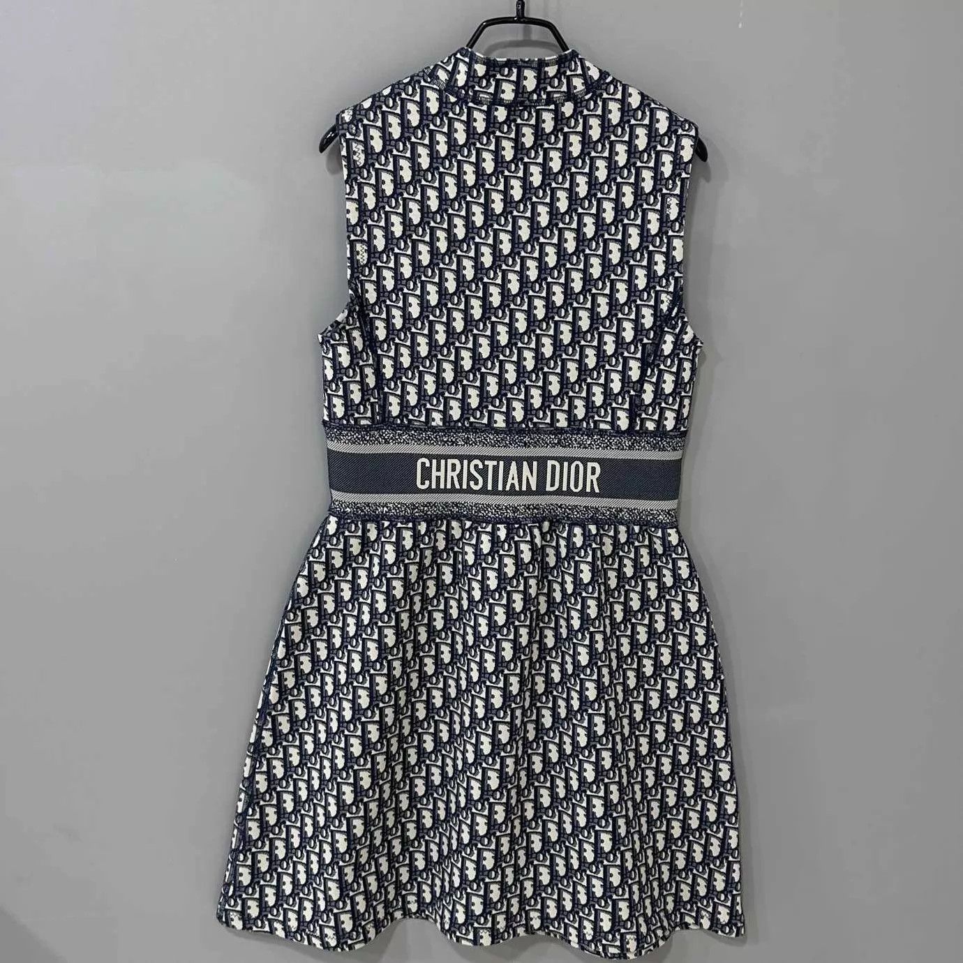 Dior Dior Oblique Sleeveless Logo Dress Women's 38 Size S / US 4 / IT 40 - 3 Thumbnail
