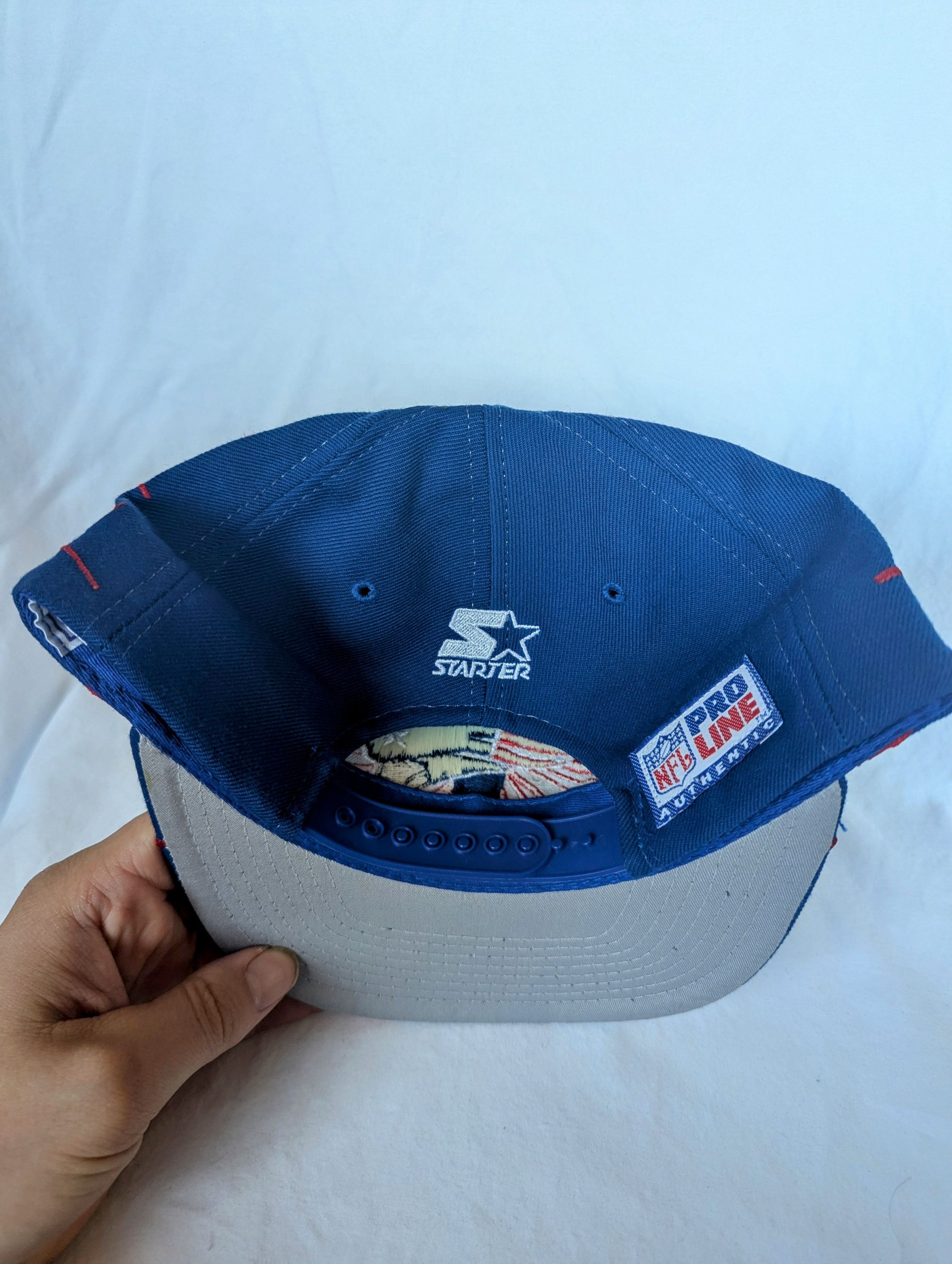 Starter New England Patriots NWT Vintage Starter Collision Hat Size ONE SIZE - 6 Thumbnail