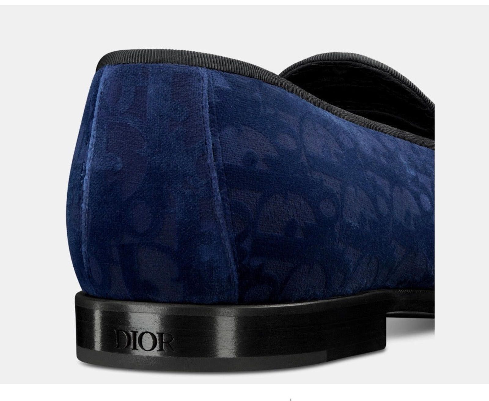 Dior Dior Timeless Velvet Loafers Size US 9 / EU 42 - 4 Thumbnail