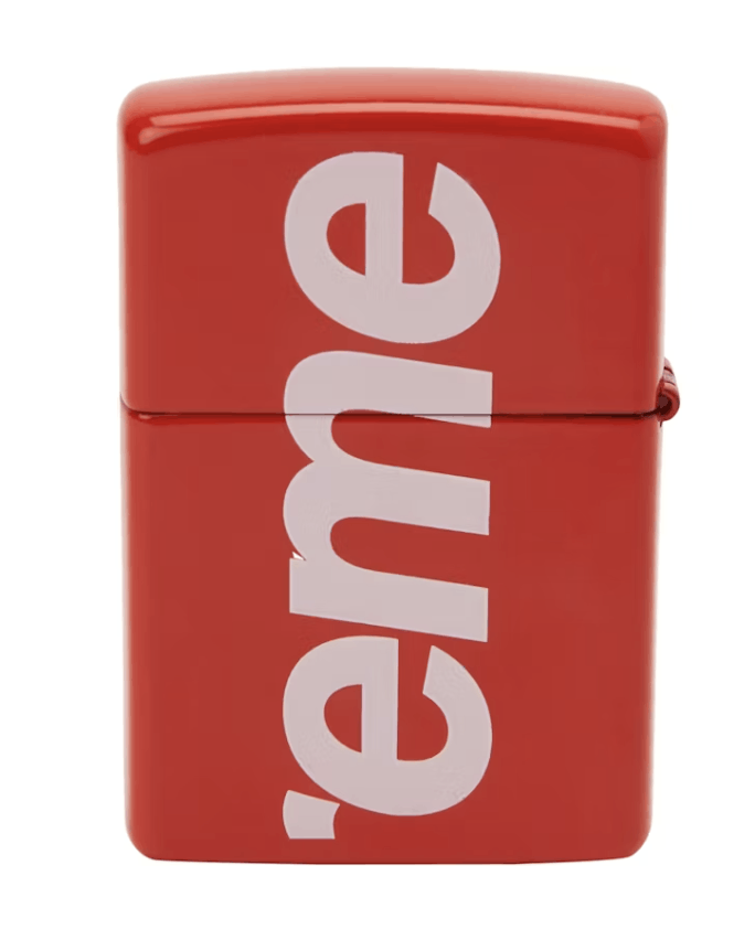 Supreme × Zippo NEW Supreme Logo Zippo - Red Size ONE SIZE - 2 Thumbnail