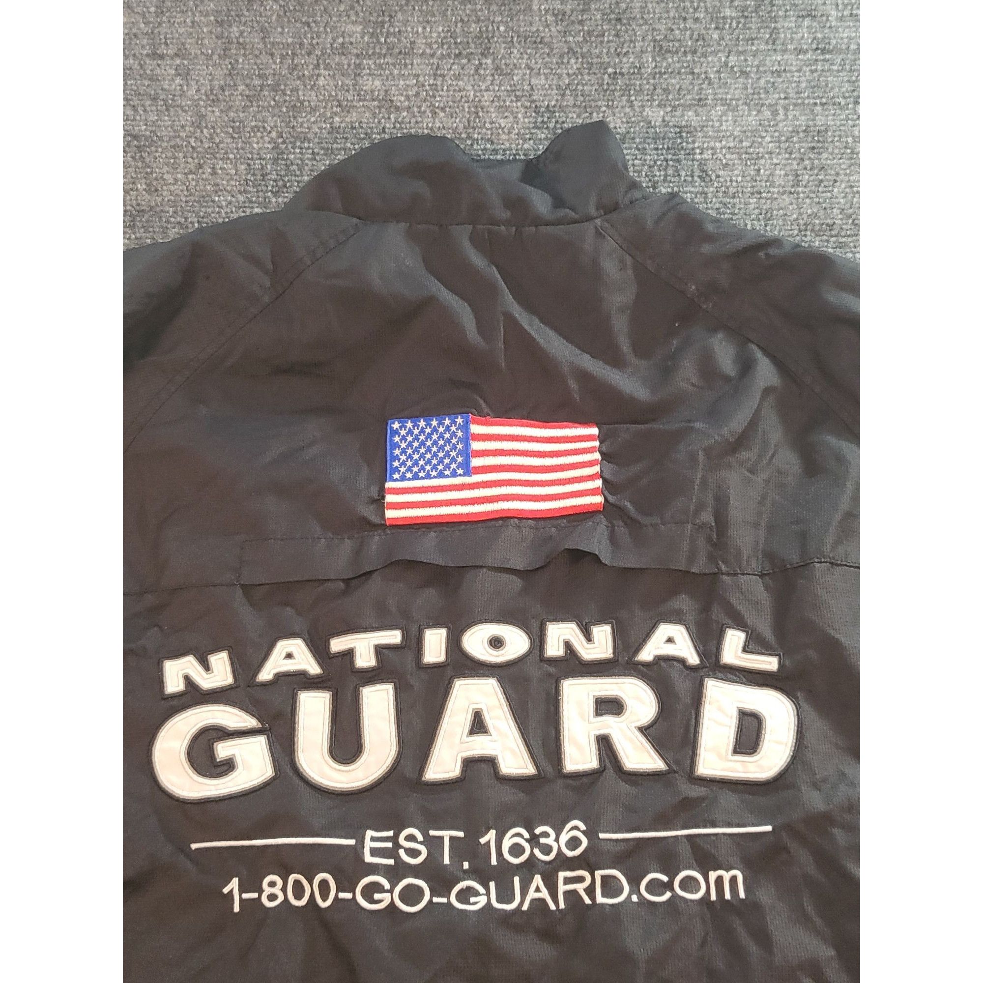 Vintage Vintage National Guard Windbreaker Jacket Men Sz L Full Zip Size US L / EU 52-54 / 3 - 8 Thumbnail
