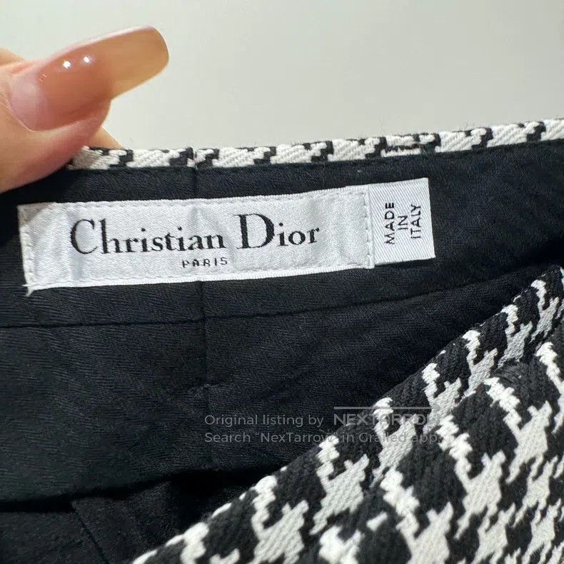 Dior Dior Thousand Birds Checked Shorts Size 25" / US 0 / IT 36 - 3 Thumbnail