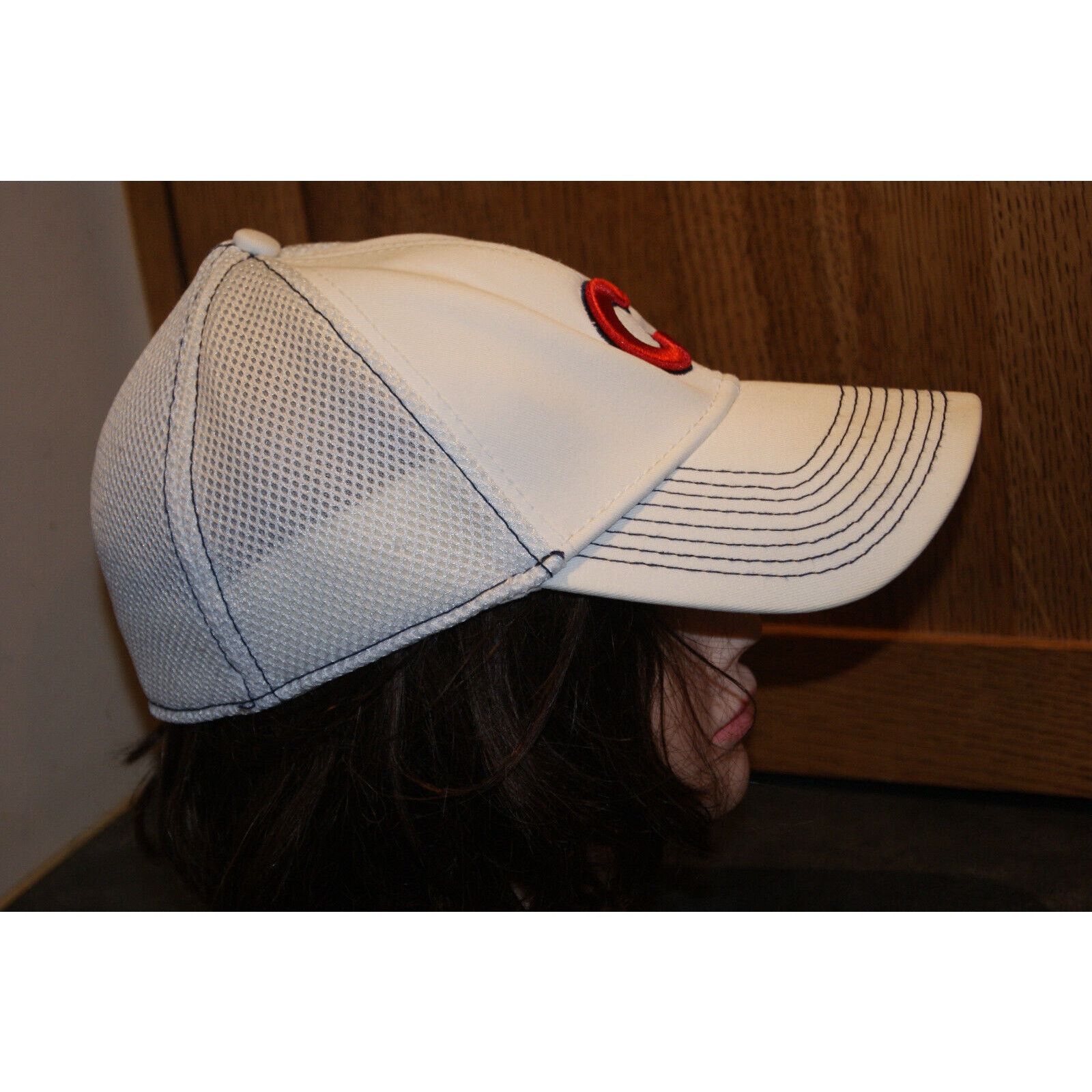 New Era VTG Y2K Chicago Cubs White Stitch New Era M/L Fitted Hat Cap Size ONE SIZE - 3 Thumbnail