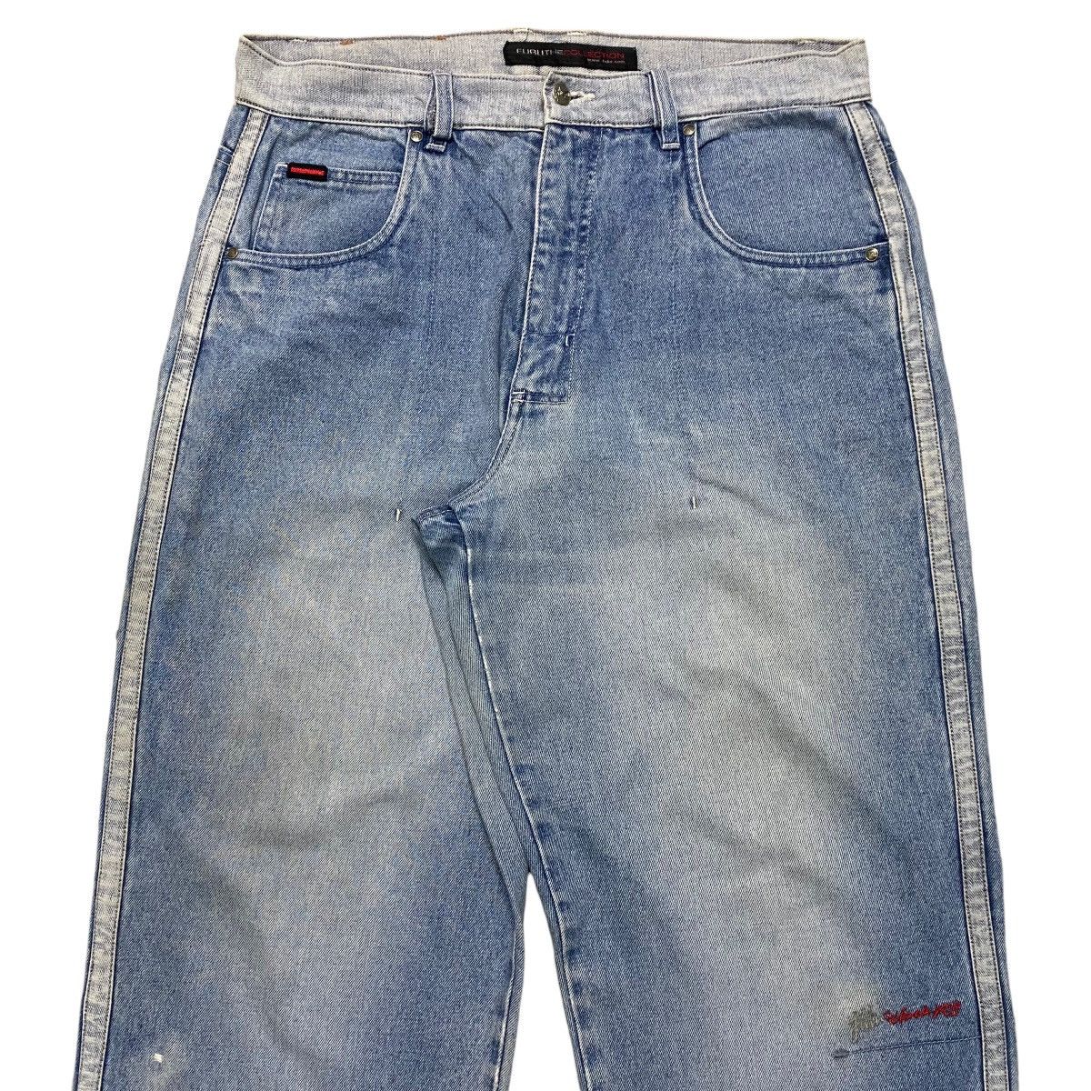 Fubu Vintage Y2K Fubu Denim Baggy Jeans Faded Blue Size US 36 / EU 52 - 3 Thumbnail