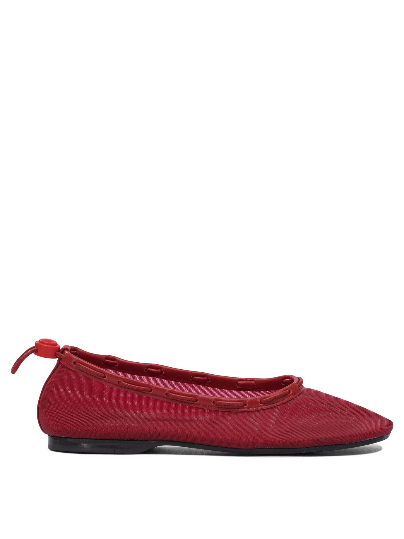 ALOHAS Alohas Ravena Rift Burgundy Leather Ballet Flats IT