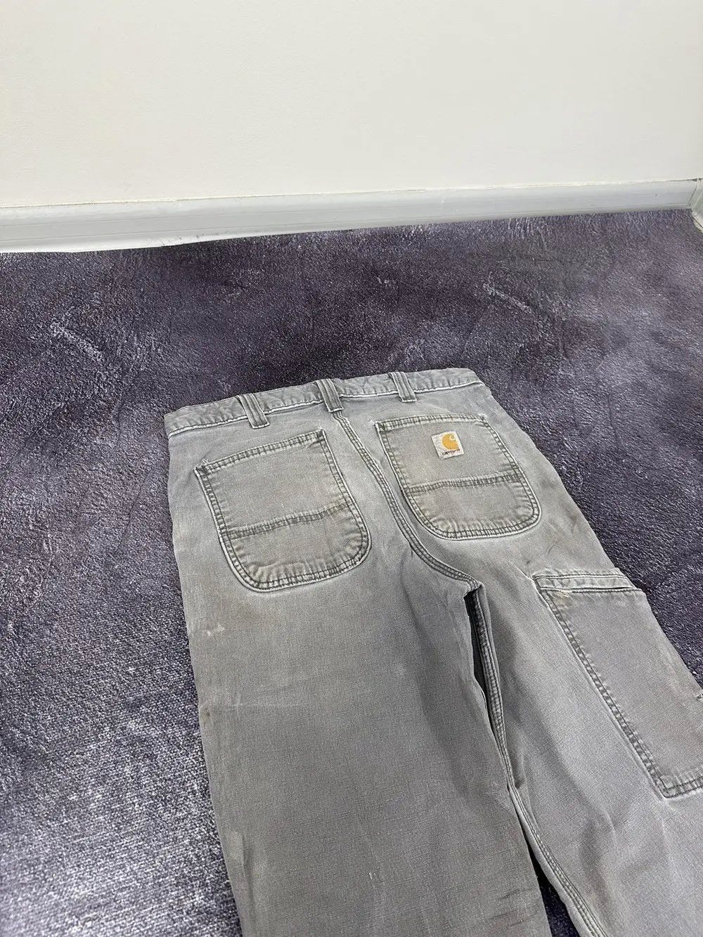 Carhartt Vintage Carhartt USA Distressed Relaxed Fit Opium Work Pants Size US 32 / EU 48 - 6 Thumbnail