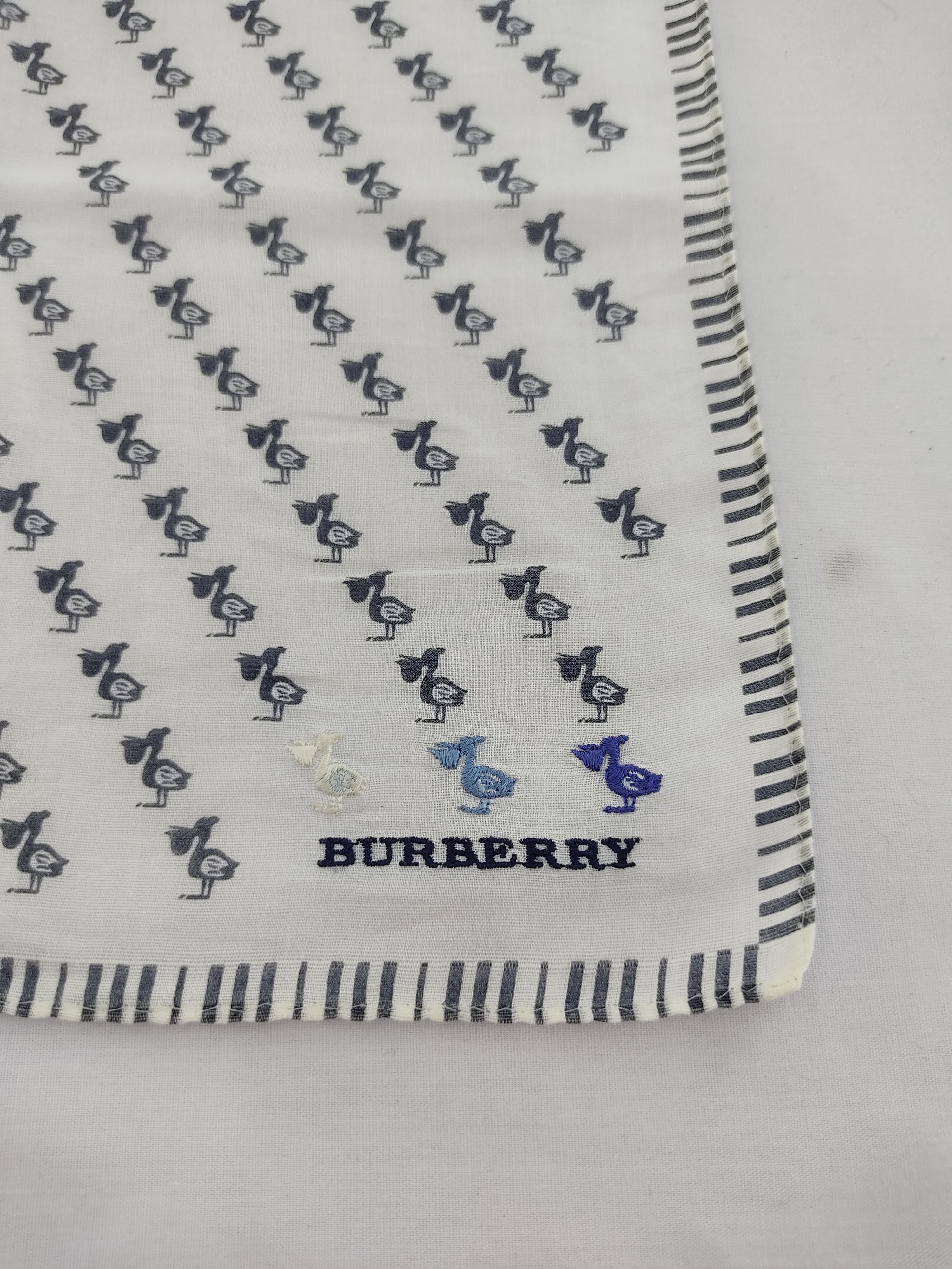 Burberry × Vintage Burberry Handkerchief / Neckwear / Bandana Size ONE SIZE - 5 Thumbnail