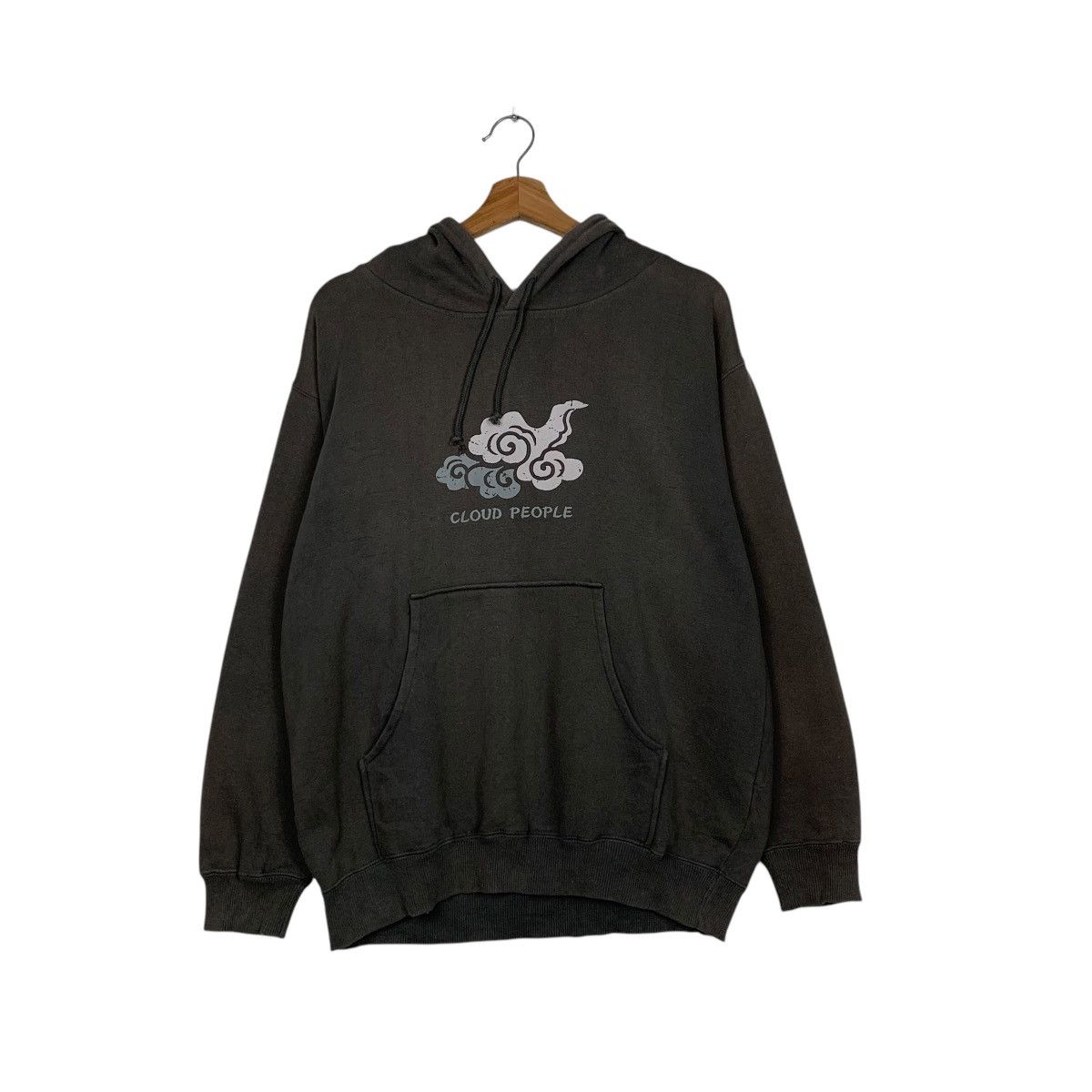Japanese Brand JAPANESE STYLE Cloud People Big Logo Hoodies #1915-C83 Size US L / EU 52-54 / 3 - 7 Thumbnail