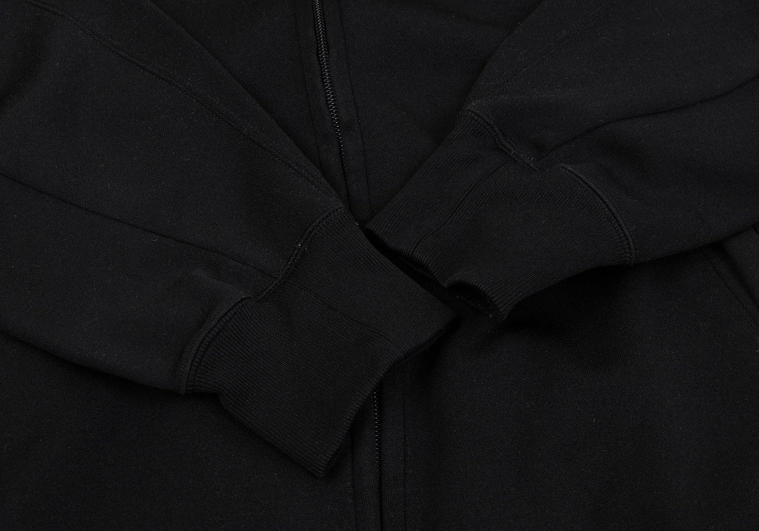 Comme des Garcons Homme Plus Black Zip-Up Jersey Blouson in Size M Size US M / EU 48-50 / 2 - 8 Thumbnail