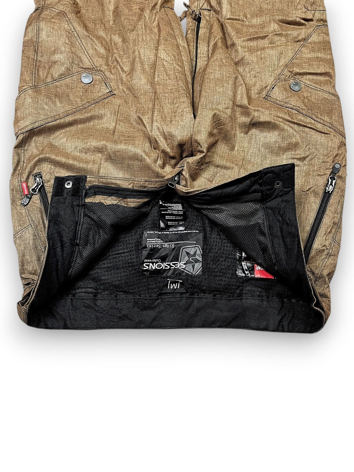 Sessions Sessions Ridge Series Gridlock Heather Snowboard Cargo Pants Size US 36 / EU 52 - 2 Thumbnail