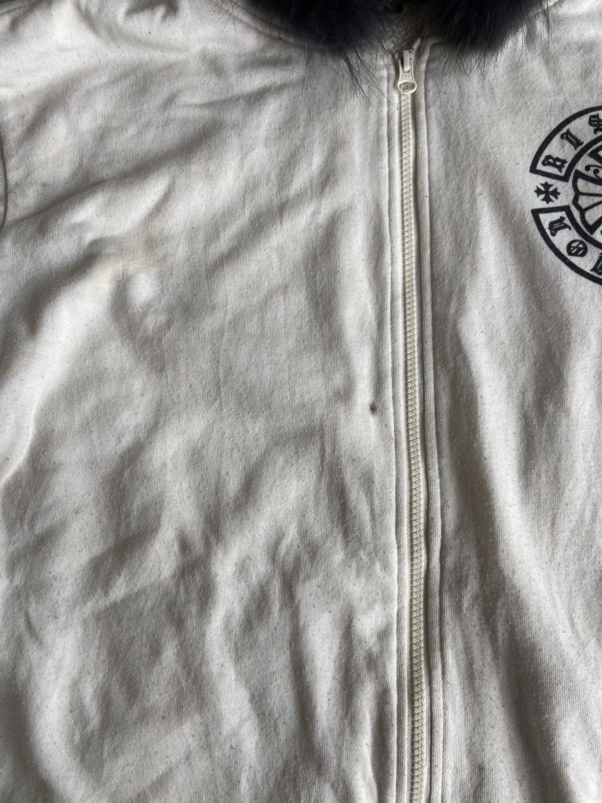 If Six Was Nine × Japanese Brand × Le Grande Bleu (L.G.B.) Vintage Y2K Sorridere Chrome Fur Zipper Hoodie Size US XXL / EU 58 / 5 - 5 Thumbnail