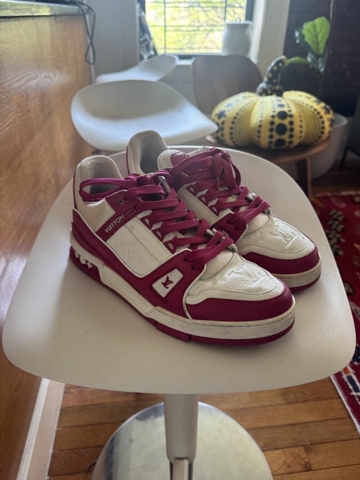 Louis Vuitton × Virgil Abloh LV Trainer Low Size US 9.5 / EU 42-43 - 1 Thumbnail