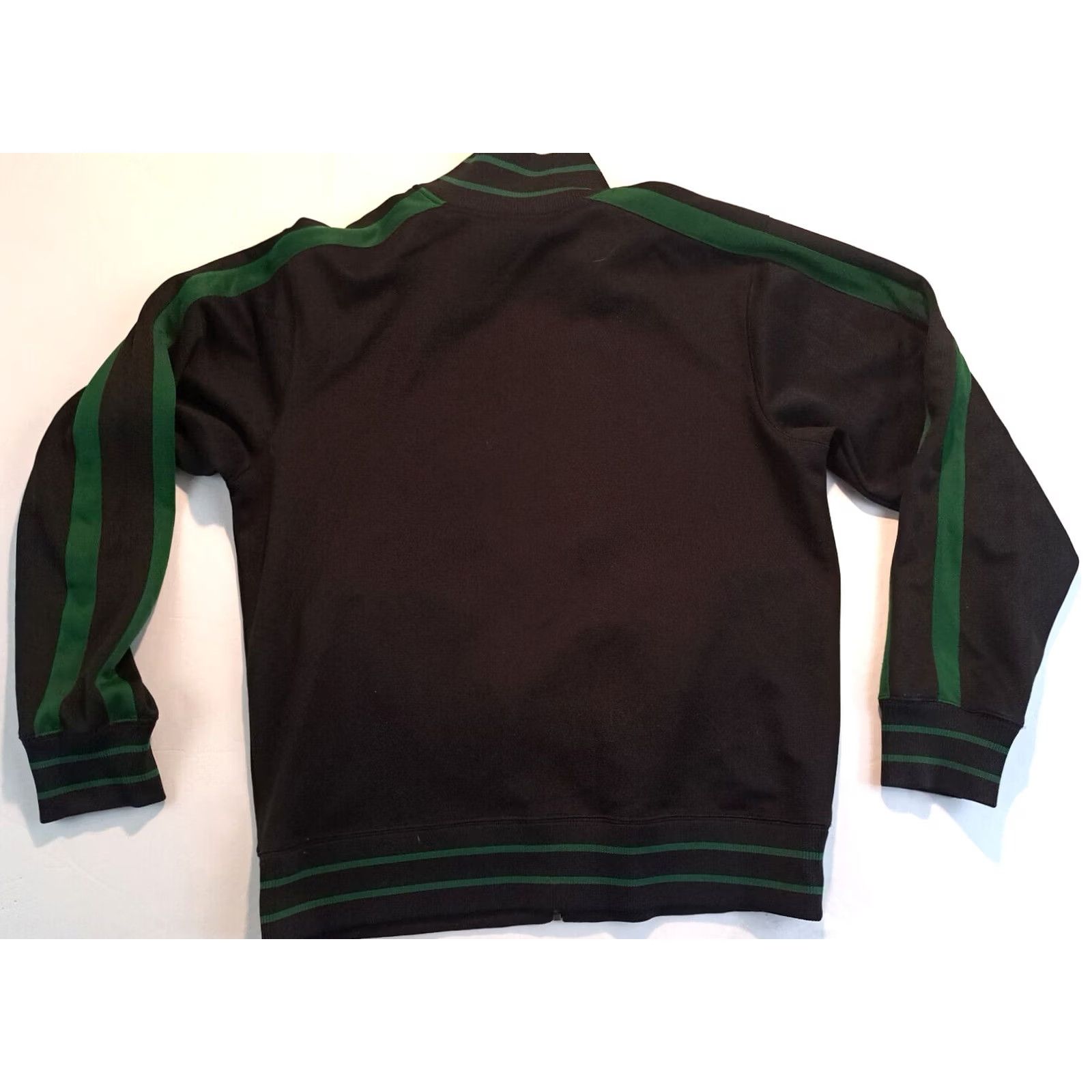 The North Face The North Face Full Zip Track Jacket Gray L Mens Large Dark Grey Green Striped Warm-Up Outdoor Winter Sports Polyester Size US L / EU 52-54 / 3 - 5 Thumbnail