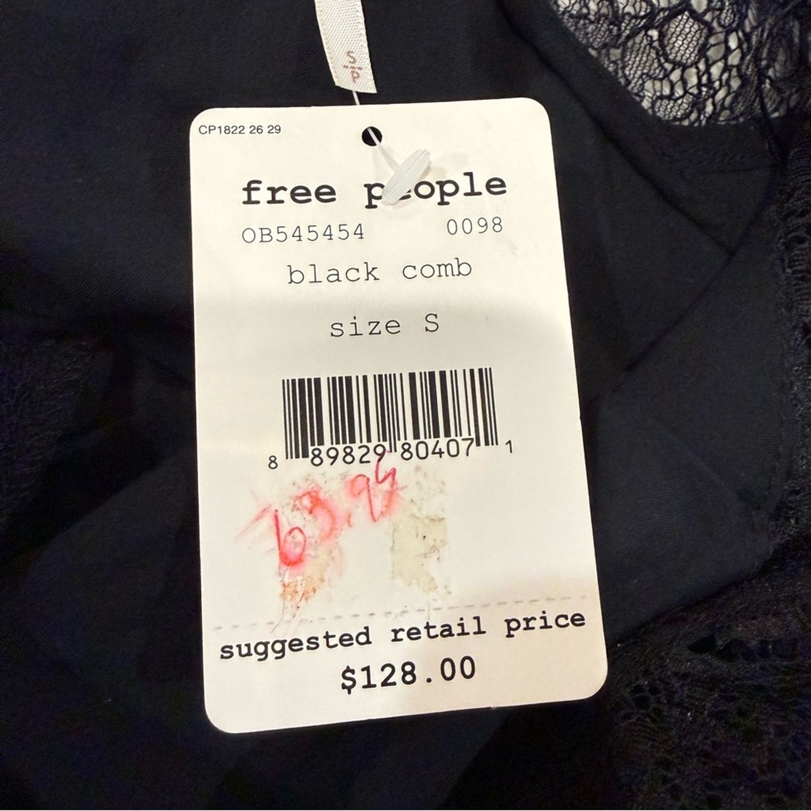 Free People Free People NWT Dont You Dare Lace Mini Dress Womens Small Size S / US 4 / IT 40 - 10 Thumbnail