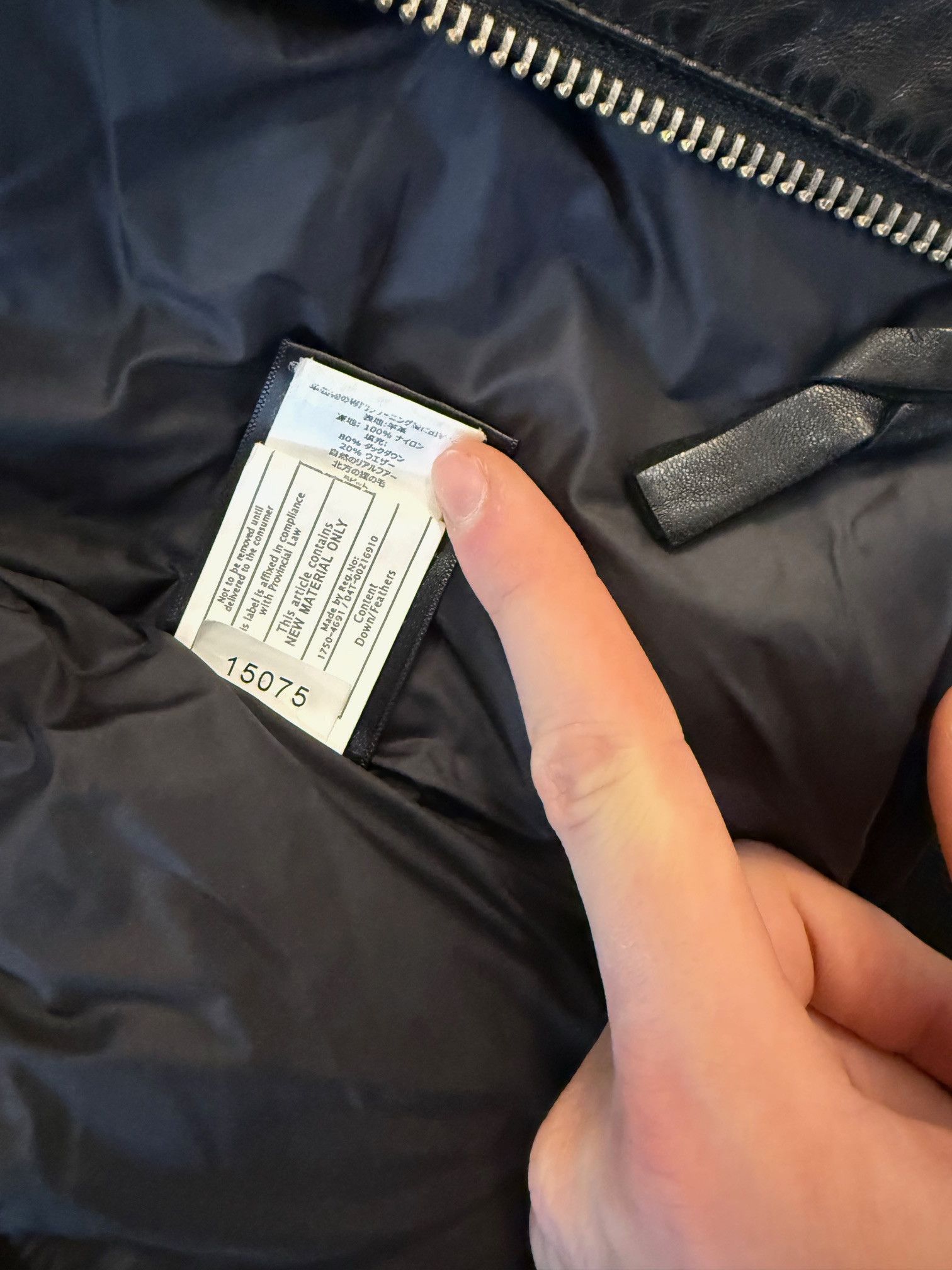Mackage Mackage Glen Leather Down Bomber Size US S / EU 44-46 / 1 - 6 Thumbnail