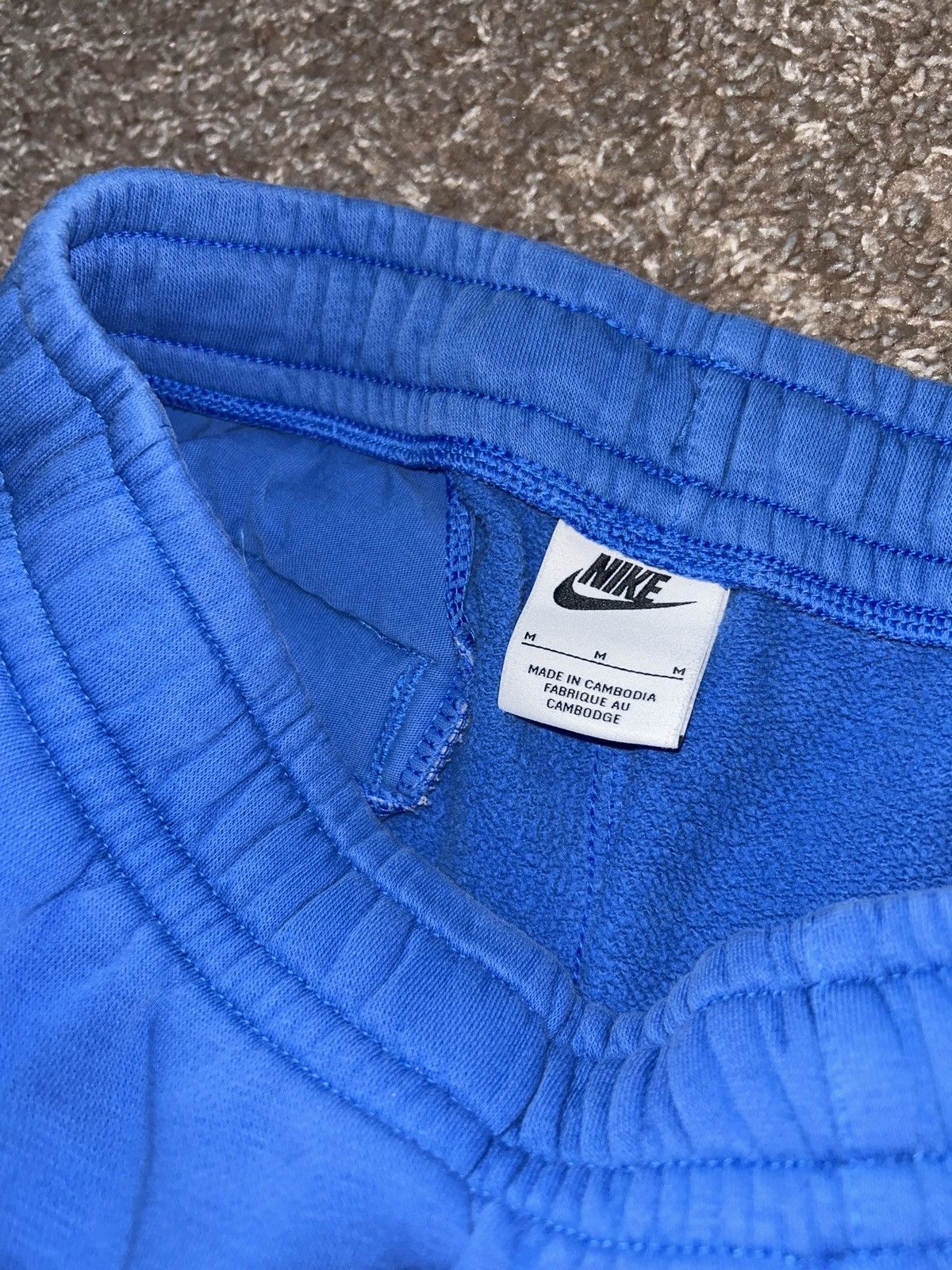 Nike Blue Nike Sweatpants Medium Size US 29 - 2 Thumbnail