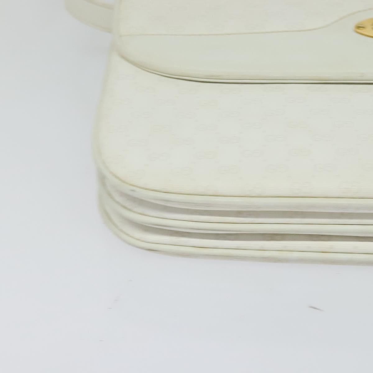 Gucci GUCCI Micro GG Supreme Shoulder Bag Pvc White Gold 004 106 Size ONE SIZE - 9 Thumbnail