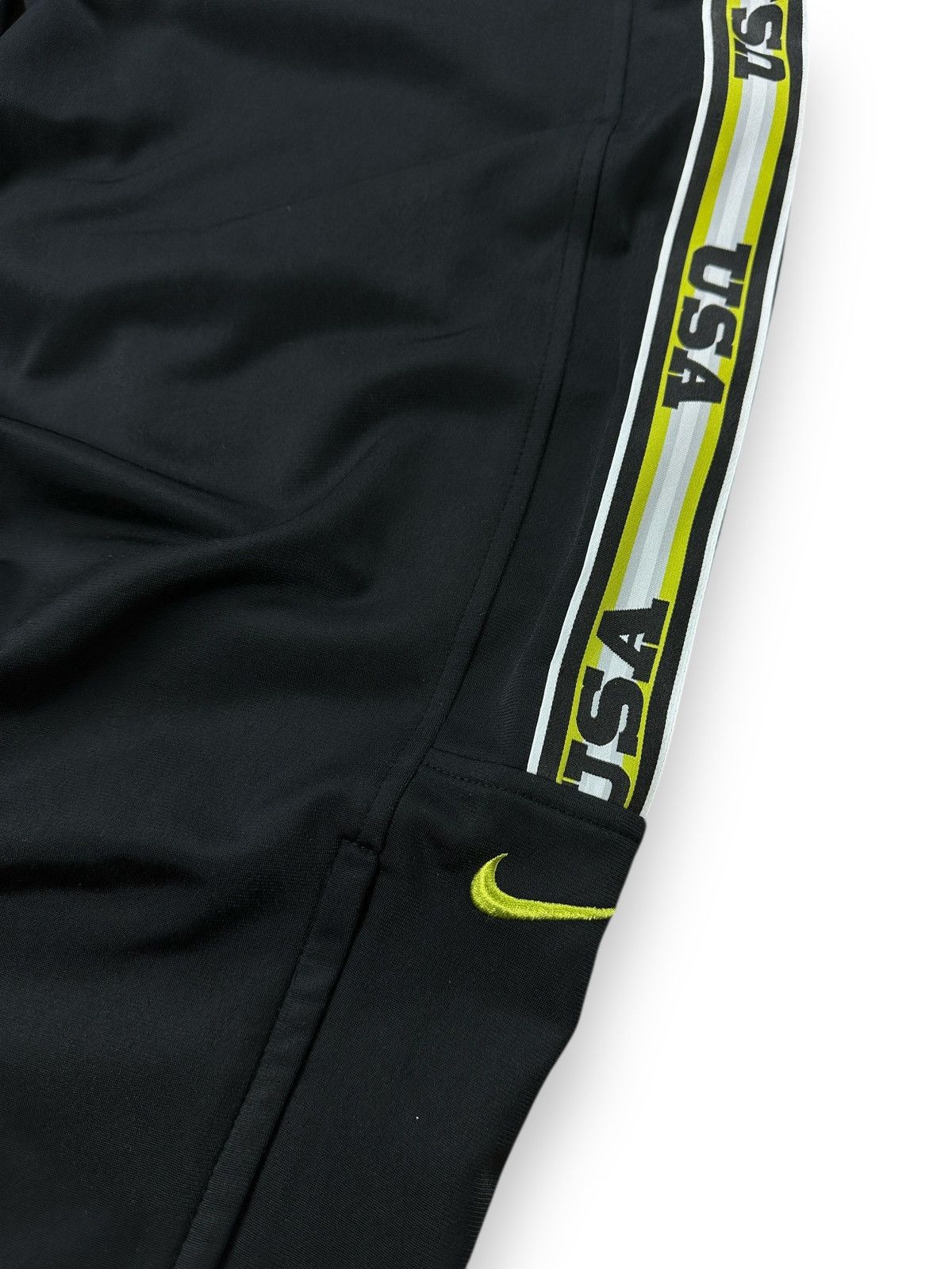Nike Vintage 90’s Nike USA Tape Logo Y2K Track Pants Men’s Size L Size US 34 / EU 50 - 5 Thumbnail