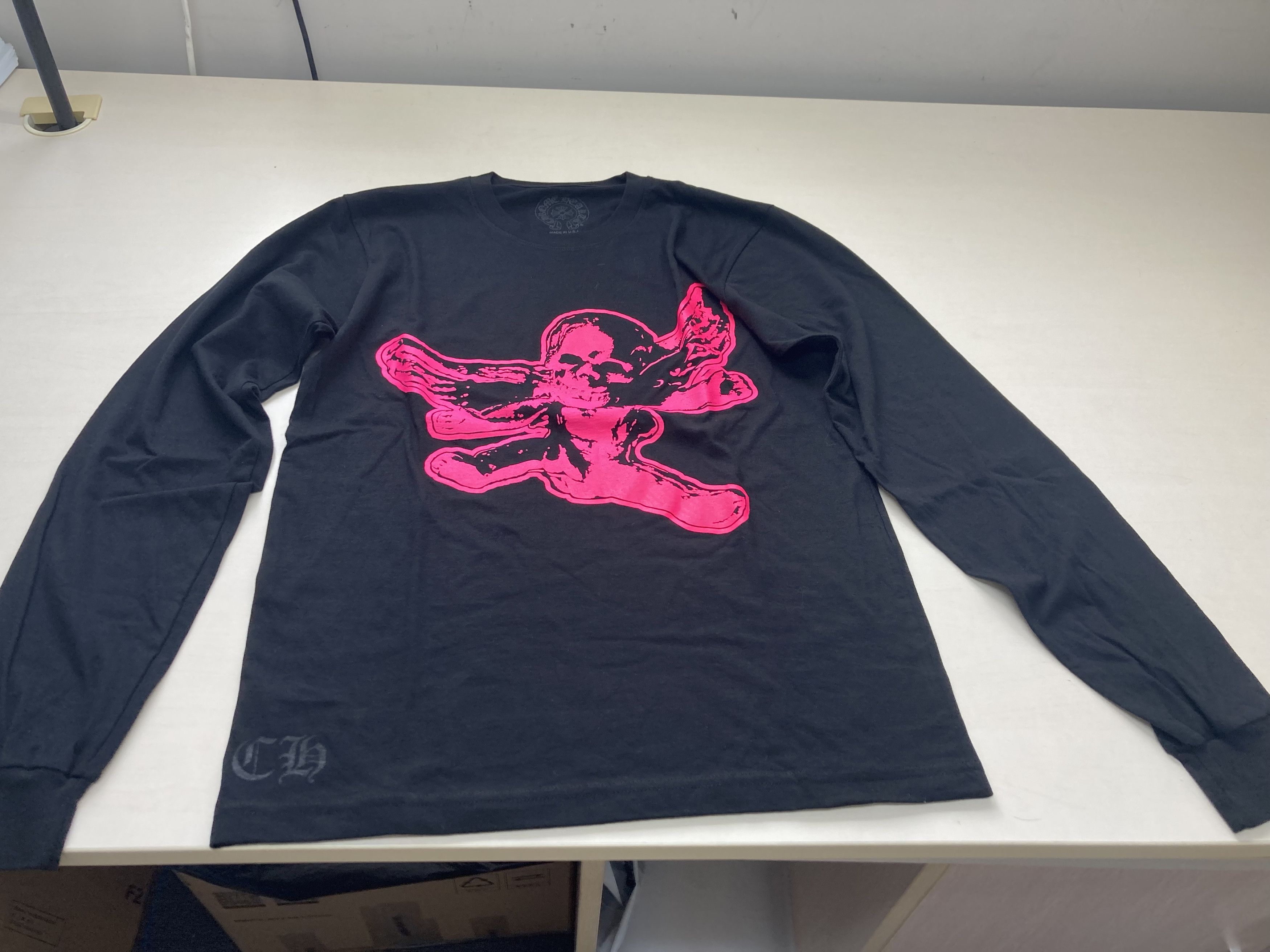 Chrome Hearts Chrome Hearts Foti Black Long Sleeve Tee Size US S / EU 44-46 / 1 - 3 Thumbnail