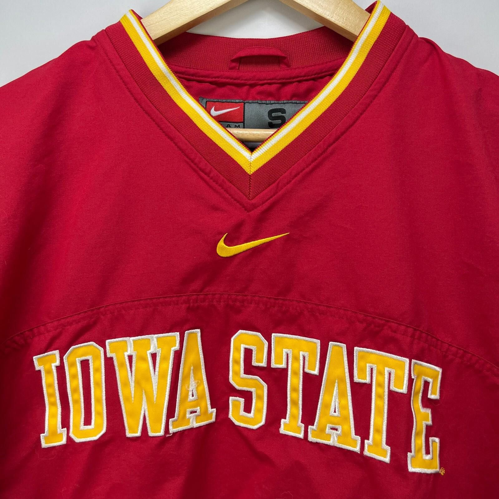 Nike Vintage Nike Iowa State Cyclones Windbreaker Jacket Small Size US S / EU 44-46 / 1 - 2 Thumbnail