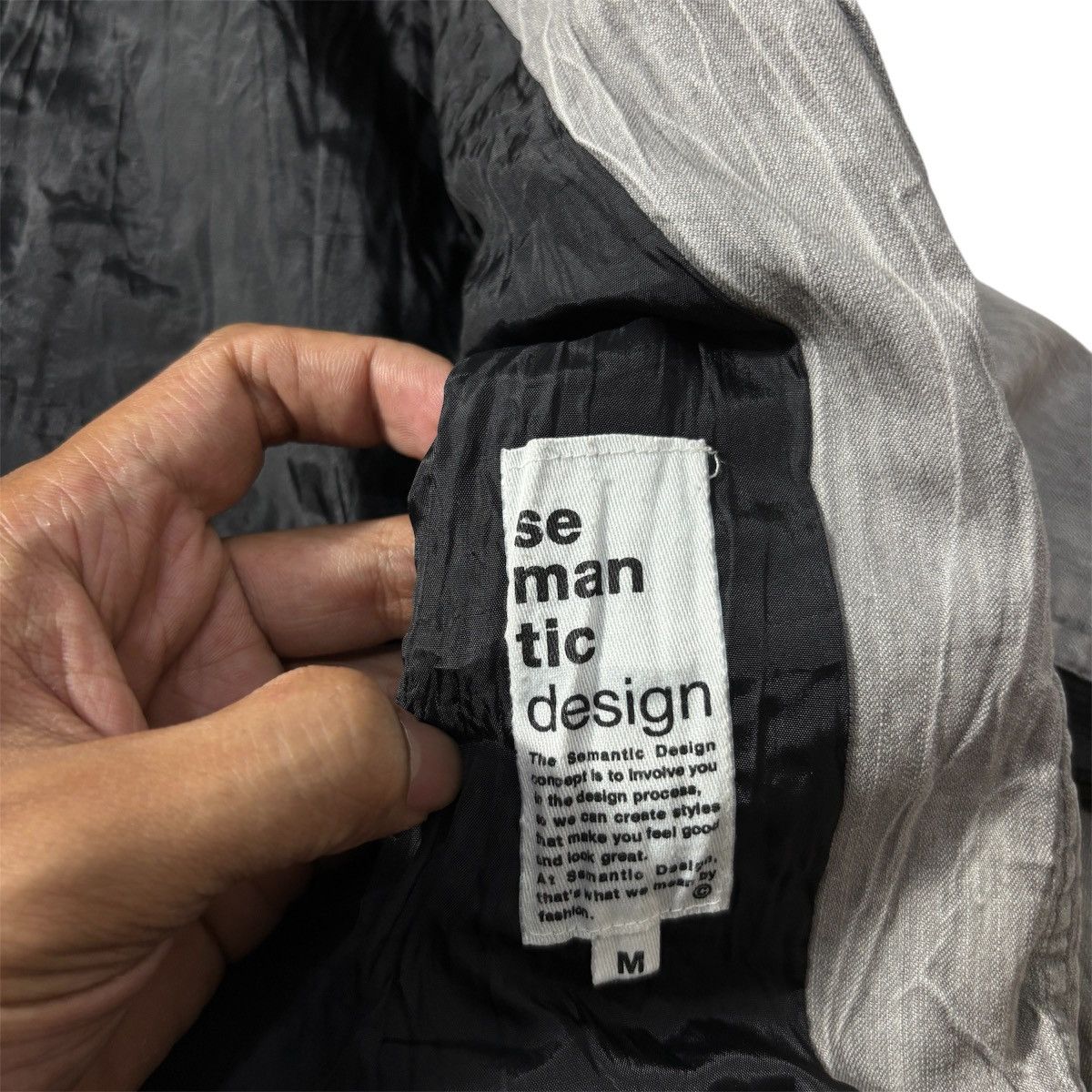 Japanese Brand 🇯🇵Semantic design retro punk jacket🇯🇵 Size US M / EU 48-50 / 2 - 12 Thumbnail