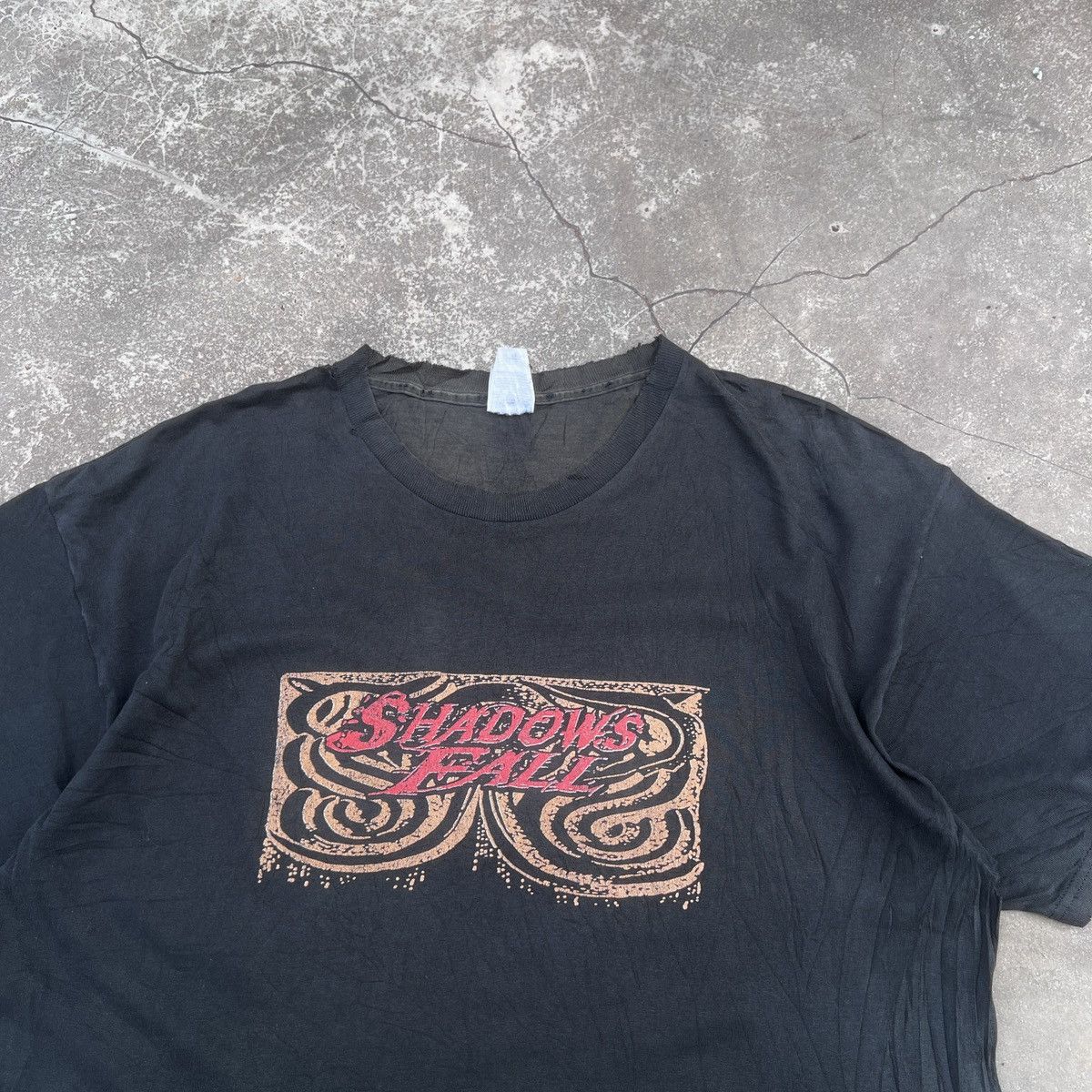 Band Tees Vintage 90's Rock Heavy Metal Band Tee Distress Size US XXL / EU 58 / 5 - 3 Thumbnail