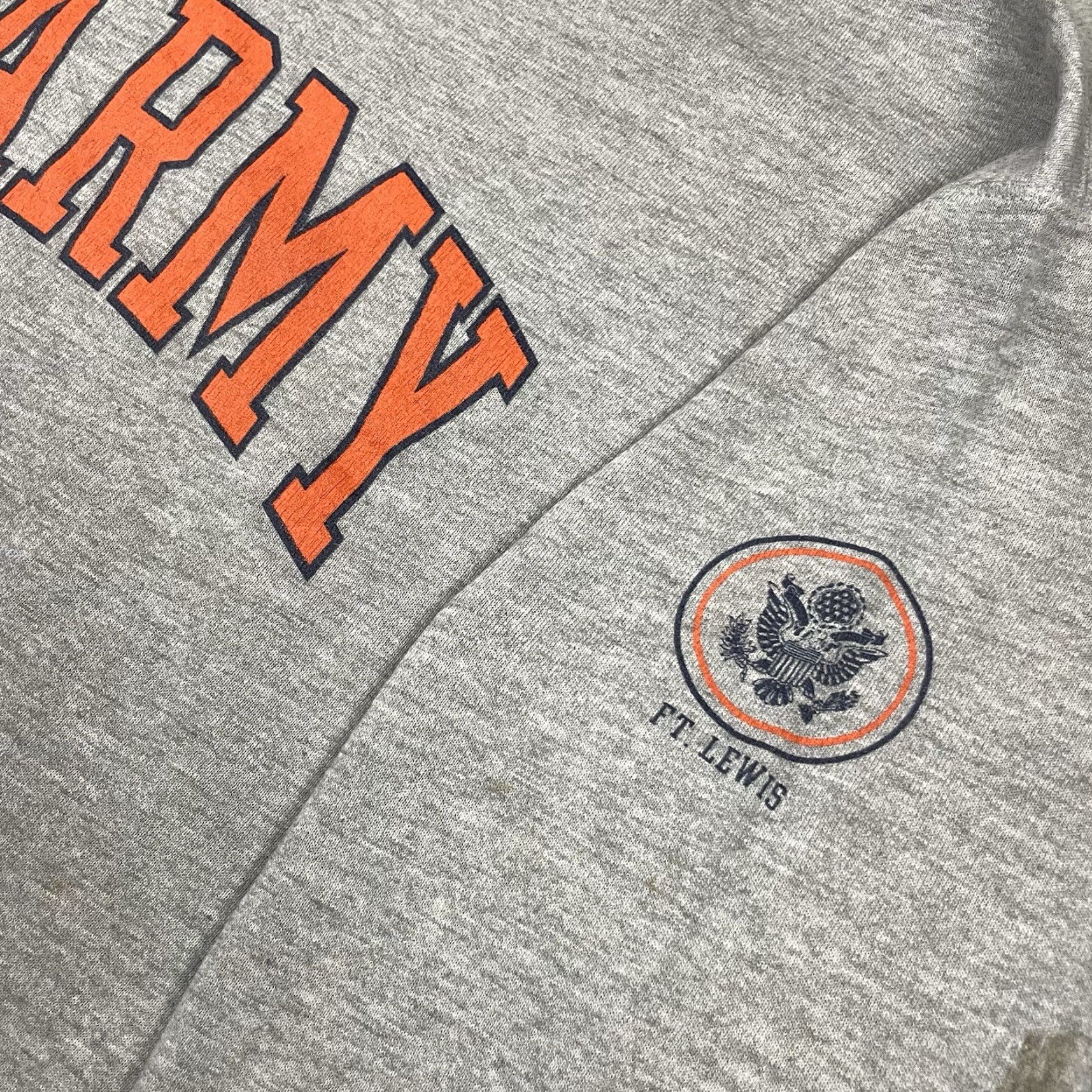 Soffe VINTAGE Soffe US Army Hoodie Mens XL Gray Sweatshirt Military Soldier Ft Lewis Size US XL / EU 56 / 4 - 4 Thumbnail