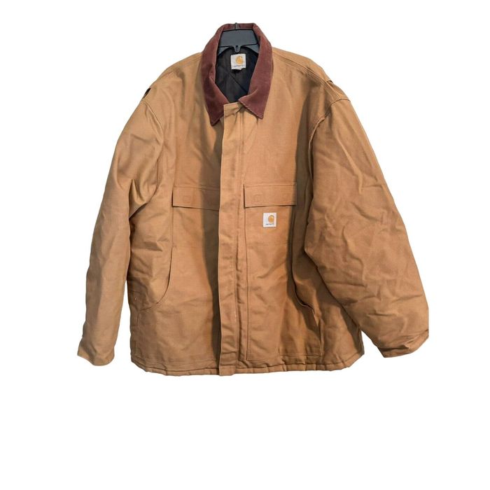 Loose Fit Firm Duck Insulated Traditional Coat