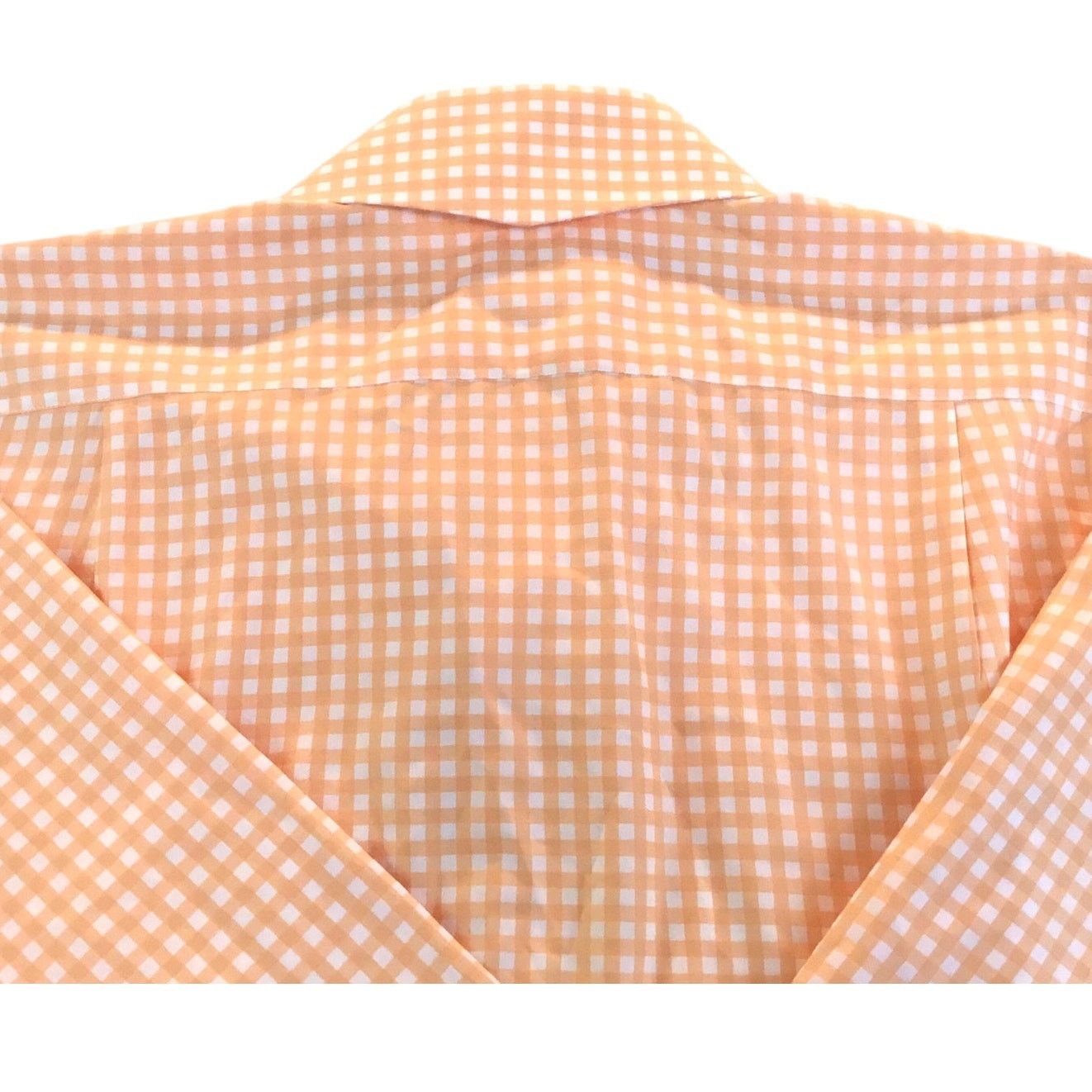 English Laundry English Laundry Men's Dress Shirt 15-1/2-34/35 Orange Check Size US L / EU 52-54 / 3 - 5 Thumbnail