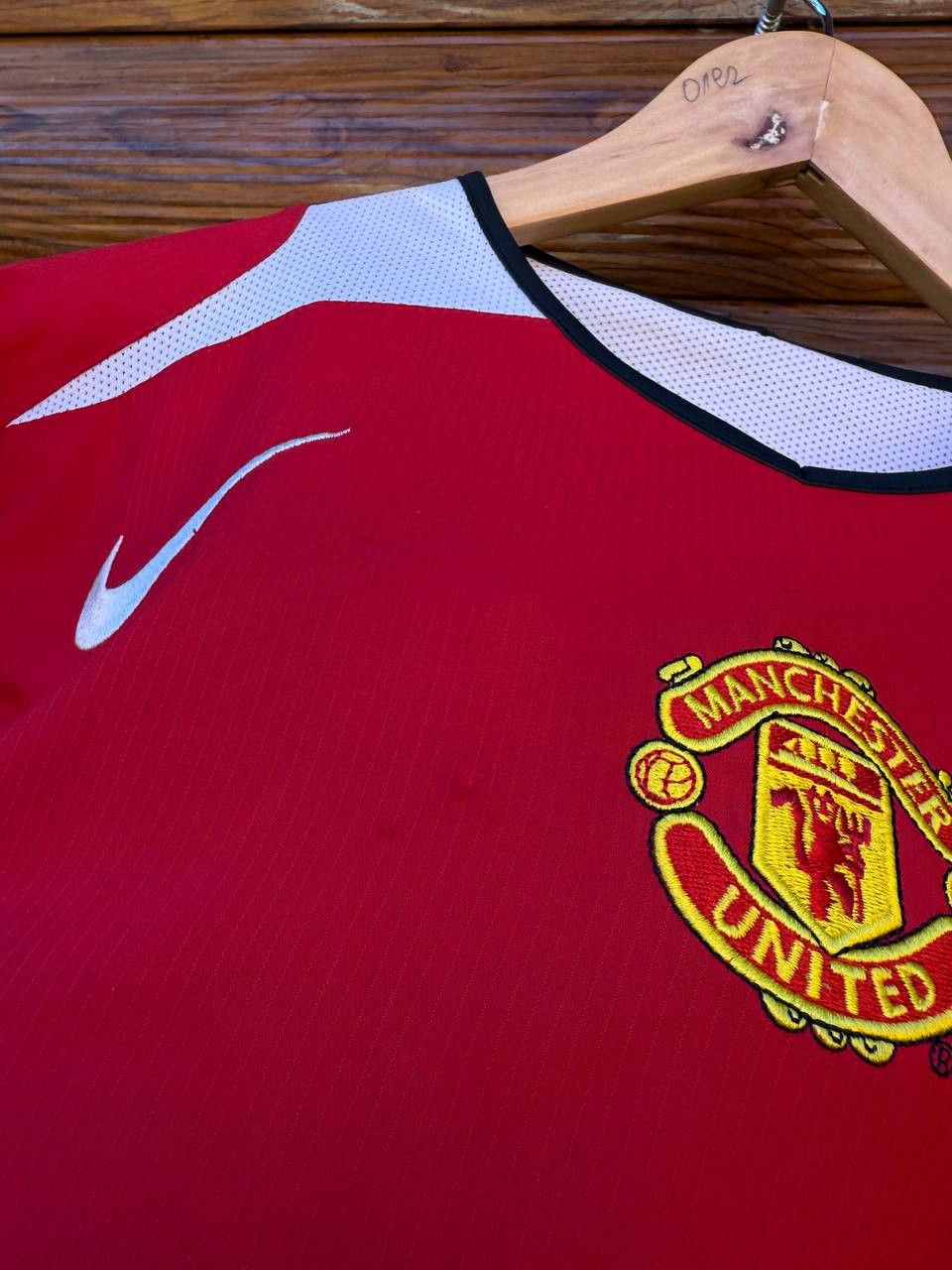 Nike Manchester United 2004/2006 Football Shirt Jersey Home Nike Size US L / EU 52-54 / 3 - 4 Thumbnail