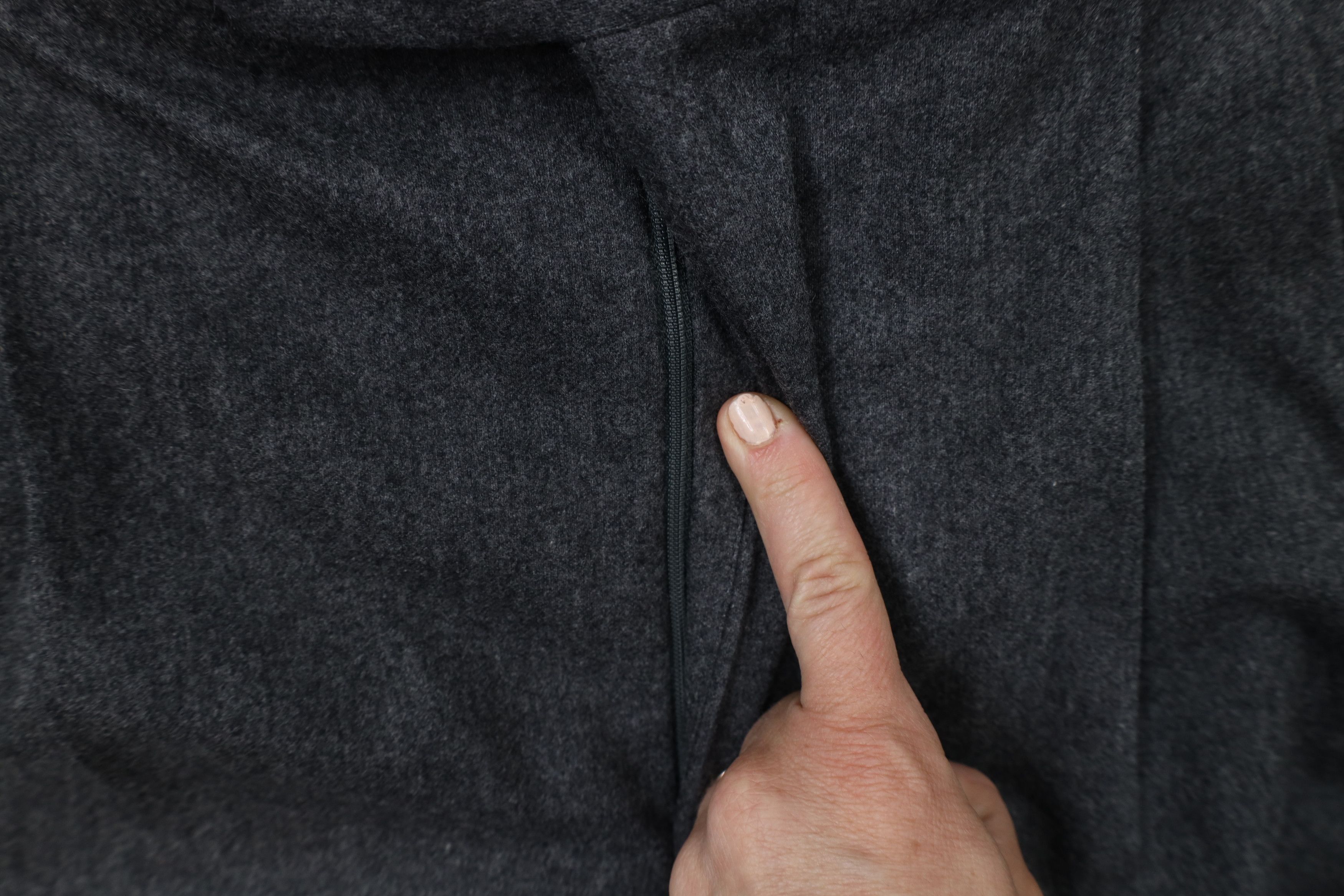 Hugo Boss × Vintage Vintage 80s 90s Hugo Boss Cashmere Wide Leg Chino Pants Gray Size US 36 / EU 52 - 6 Thumbnail