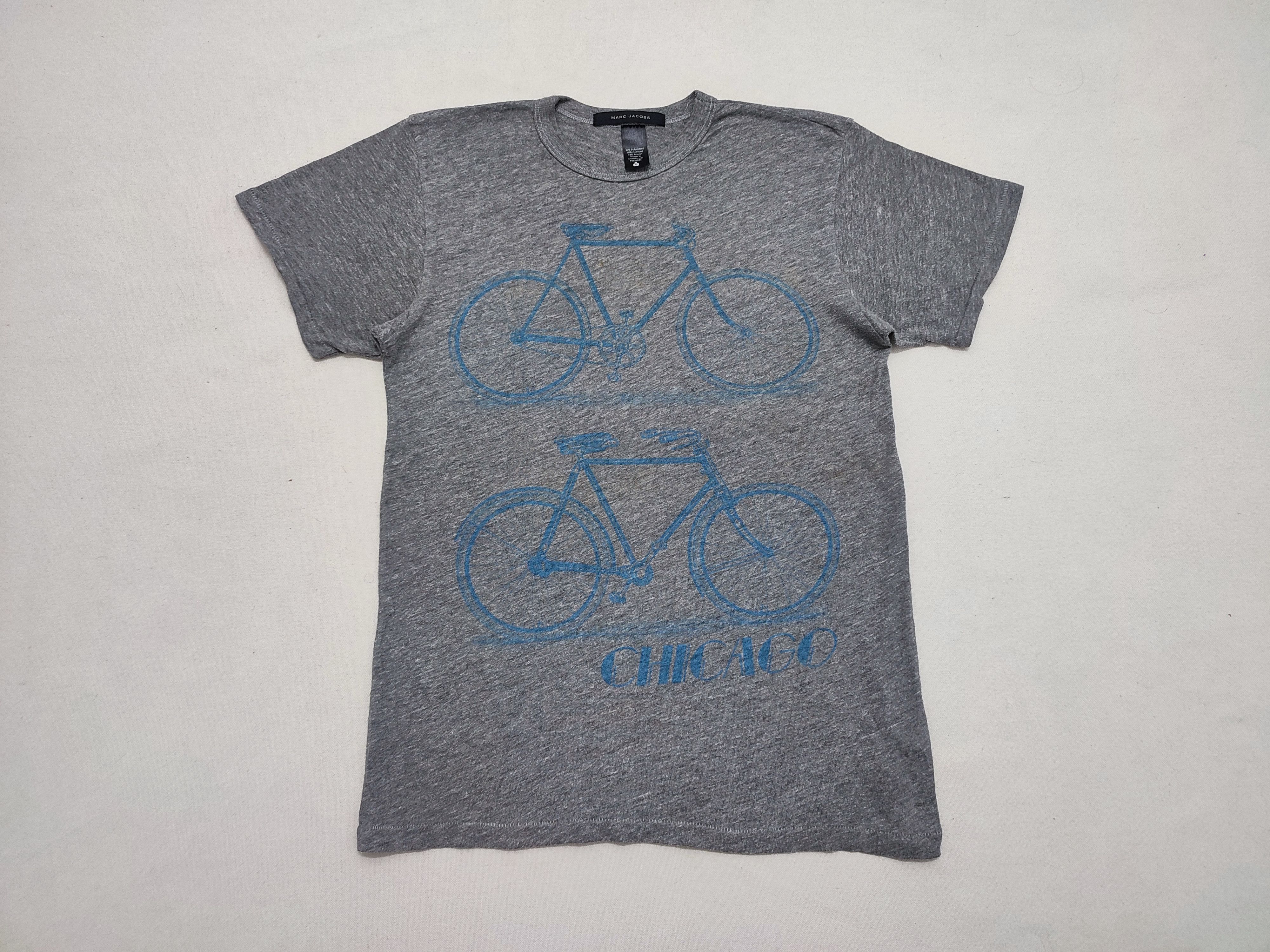 Marc Jacobs Marc Jacobs Bicycle Graphic Tee Size US M / EU 48-50 / 2 - 1 Thumbnail