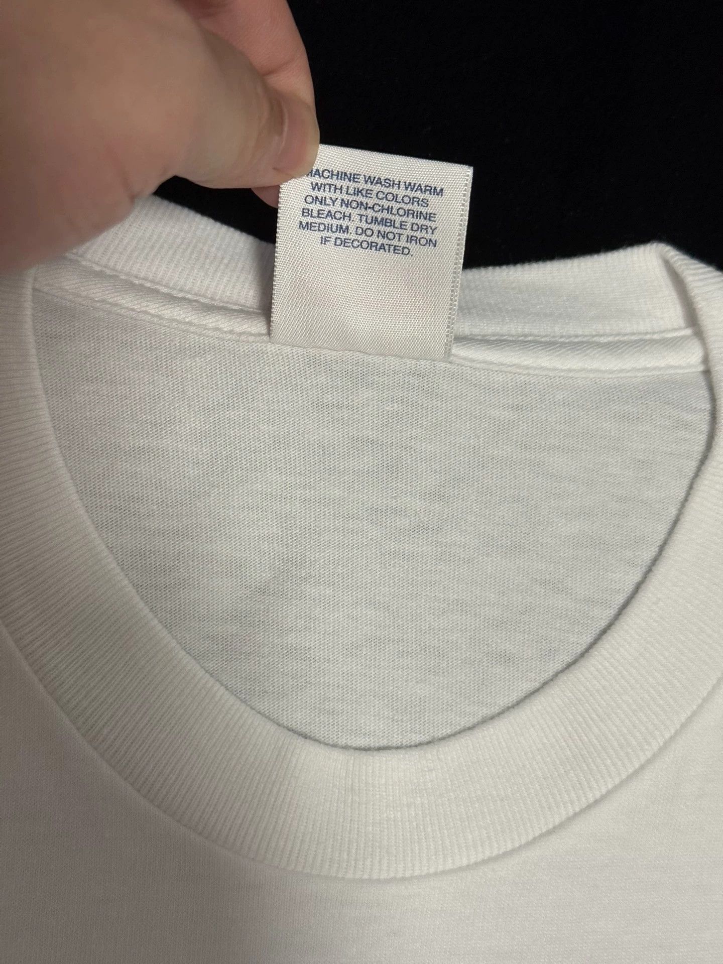 Supreme Supreme Morrissey Tee White M New minor wear Size US M / EU 48-50 / 2 - 4 Thumbnail