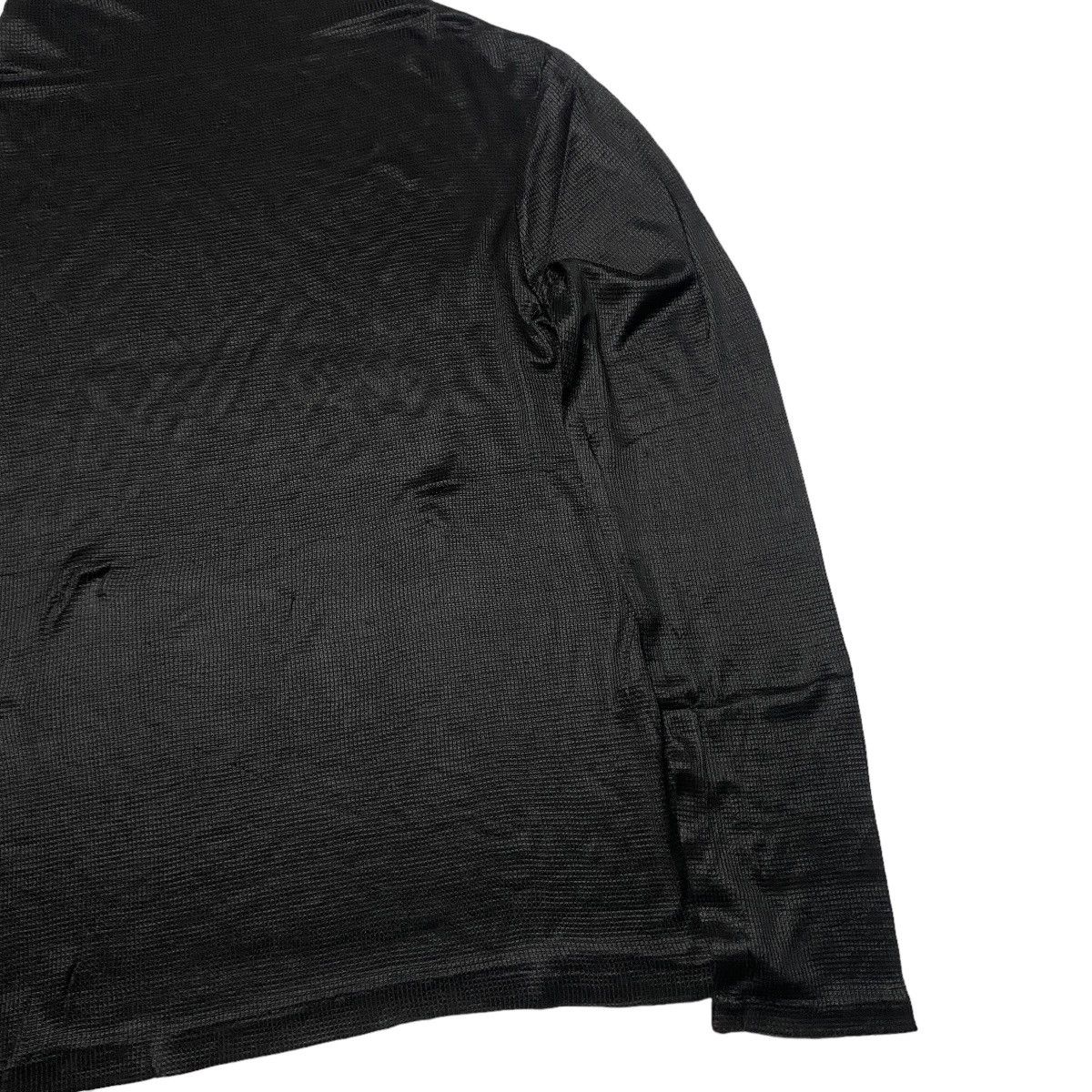 Yohji Yamamoto 1990's Yohji Yamamoto Mesh YS Turtleneck LS Size US XS / EU 42 / 0 - 3 Thumbnail