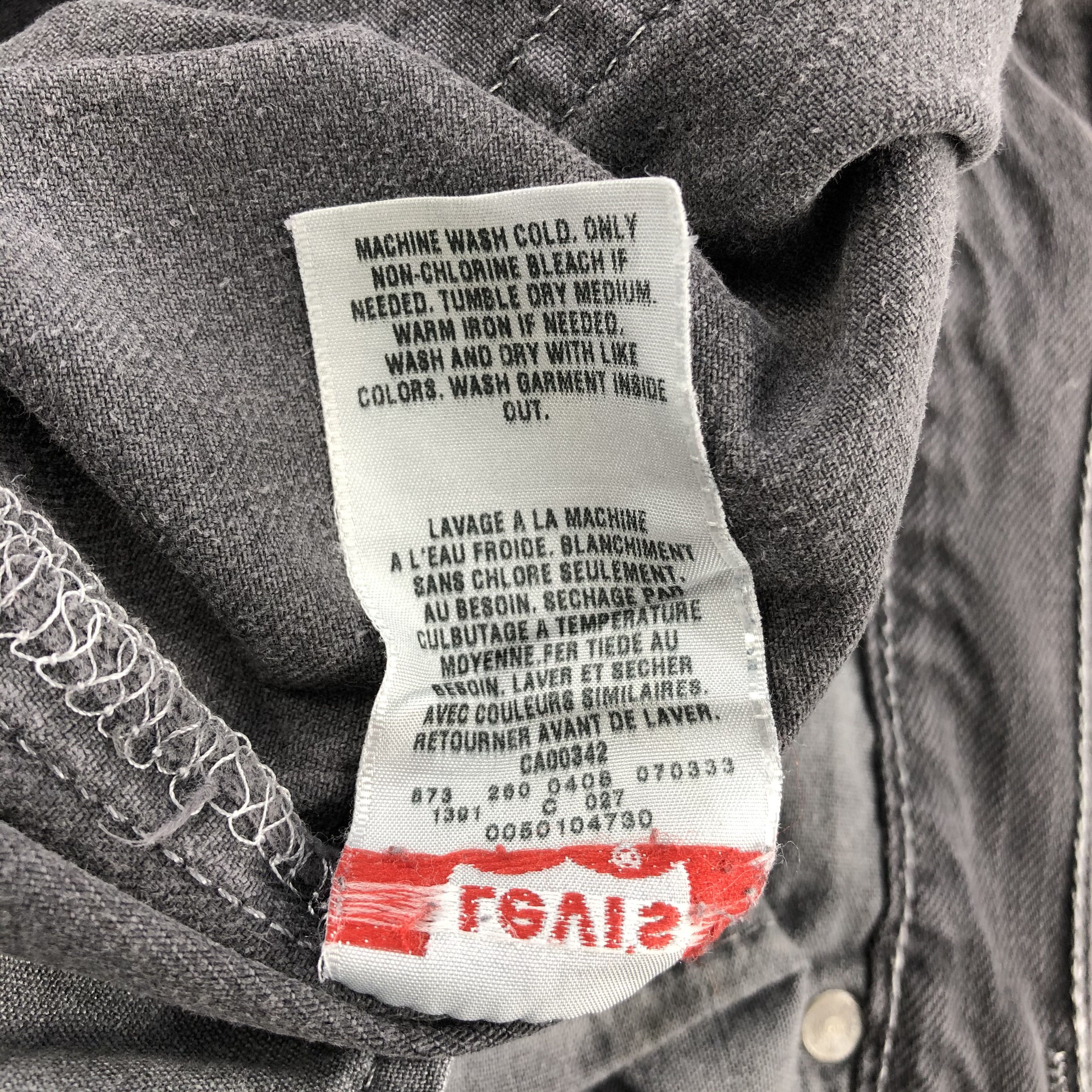 Levi's Vintage Faded Black Levis 501 Jeans-JM1667 Size US 38 / EU 54 - 14 Thumbnail
