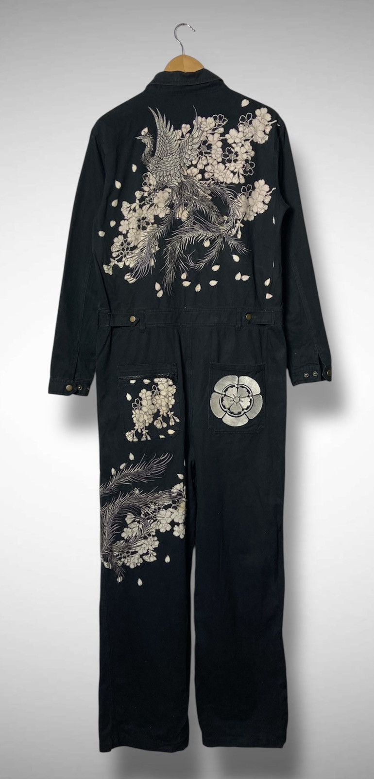 Karakuri Tamashii Fugutaiten Sukajan Embroidered Coverall Jacket Size US L / EU 52-54 / 3 - 3 Thumbnail