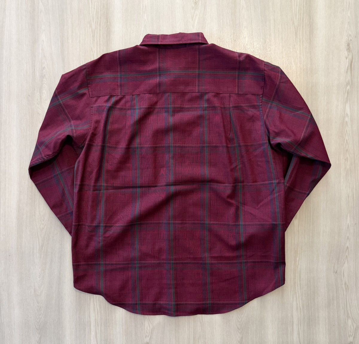 Pendleton Vintage Sir Pendleton Red Plaid 100% Wool Shirt USA Sz XL Size US XL / EU 56 / 4 - 6 Thumbnail