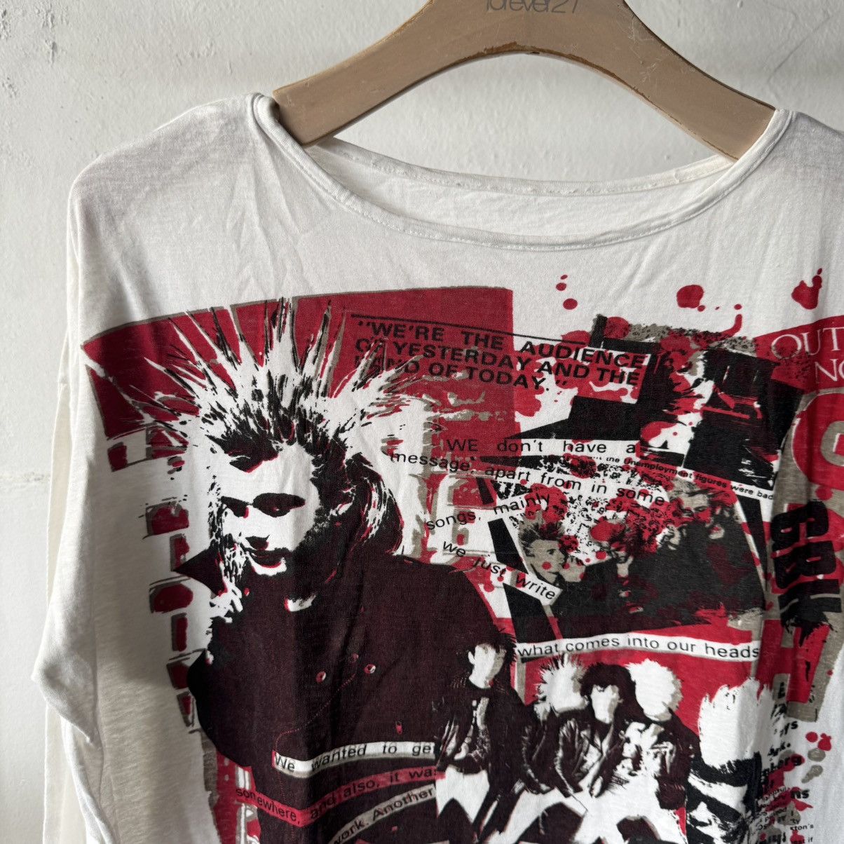 Band Tees Vintage GBH Punk Seditionaries Muslin UK Subs shirt Size US L / EU 52-54 / 3 - 4 Thumbnail