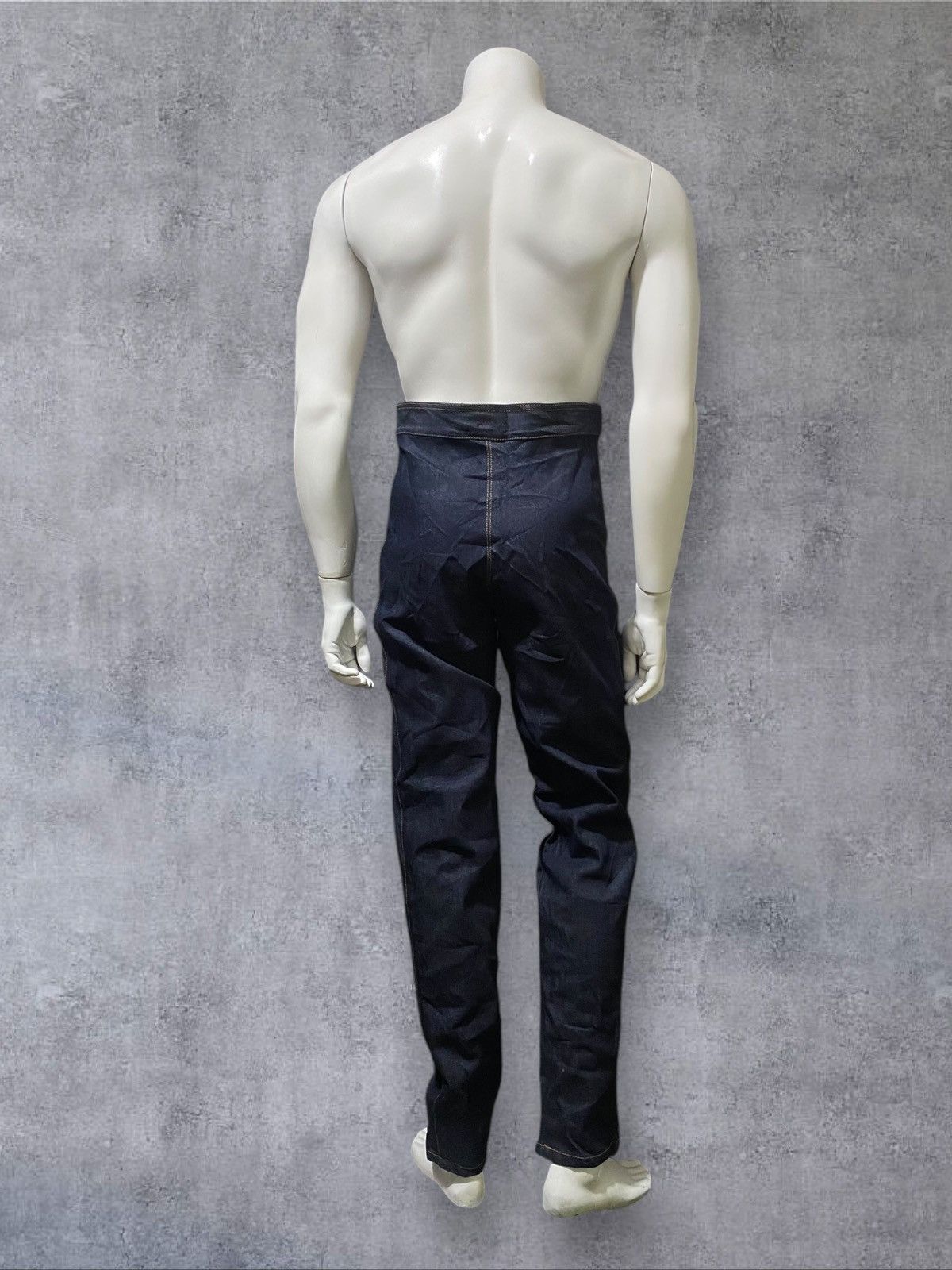 Jean Paul Gaultier S/S 1993 Rare Junior Gaultier- Tri-Closure Andro Jeans Size US 30 / EU 46 - 2 Thumbnail