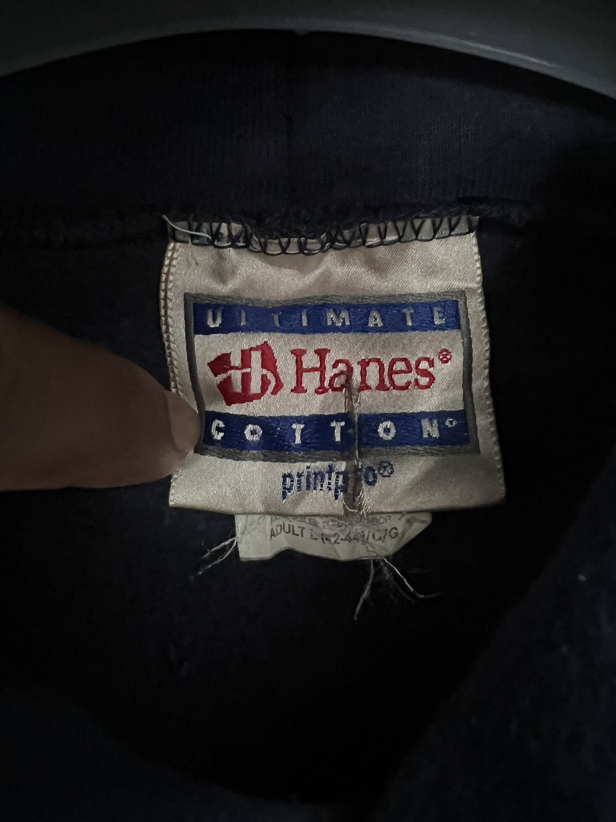 Hanes 🔥 USA 🔥 Vintage 90's Hanes American Flag Hoodie - L Size US L / EU 52-54 / 3 - 6 Thumbnail