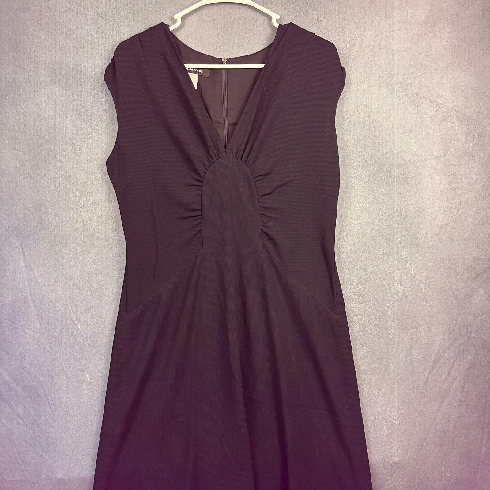 jones new york black dress Jones Black Multi / L